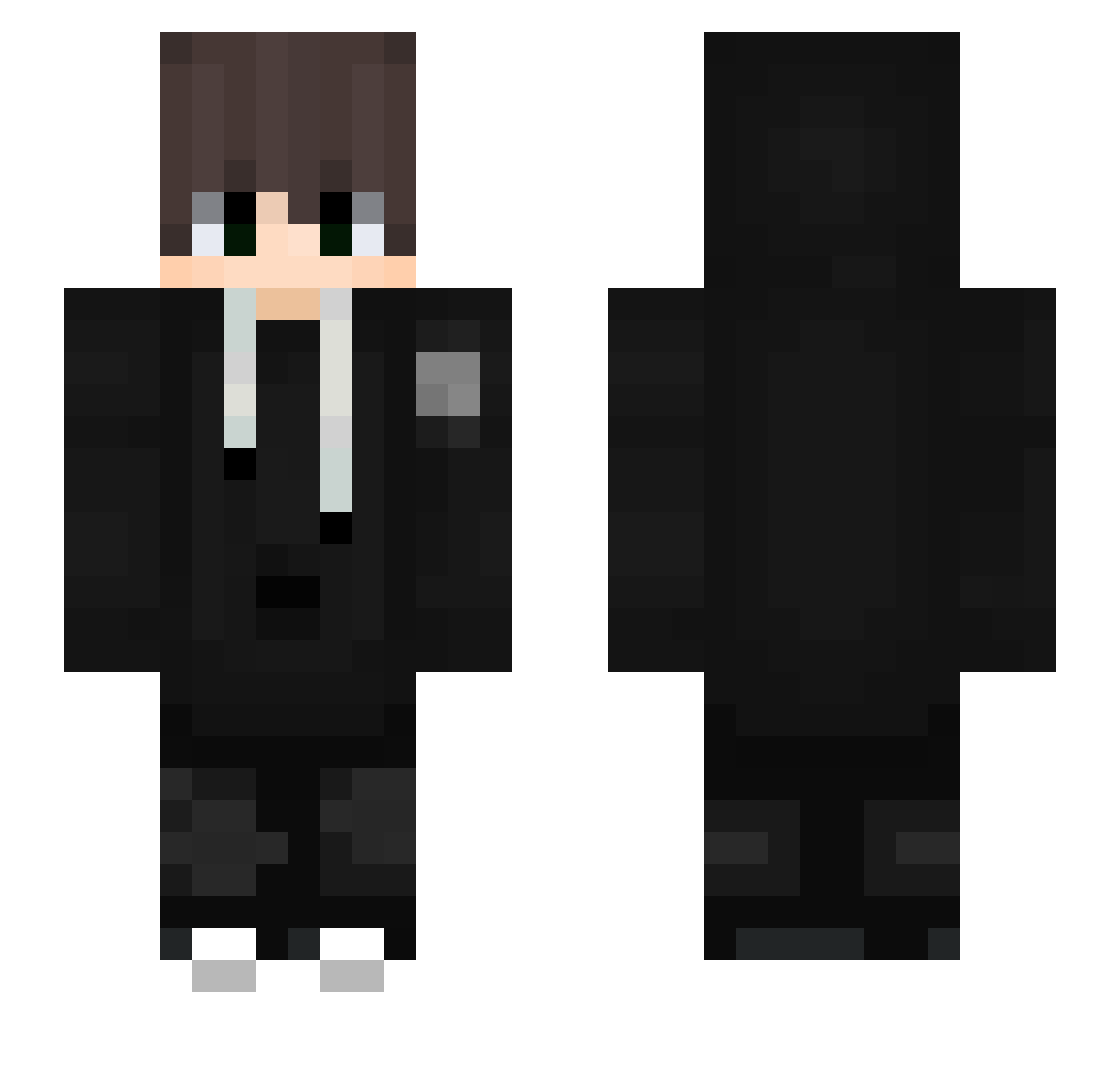 xSyntachs Minecraft skin, front and back view