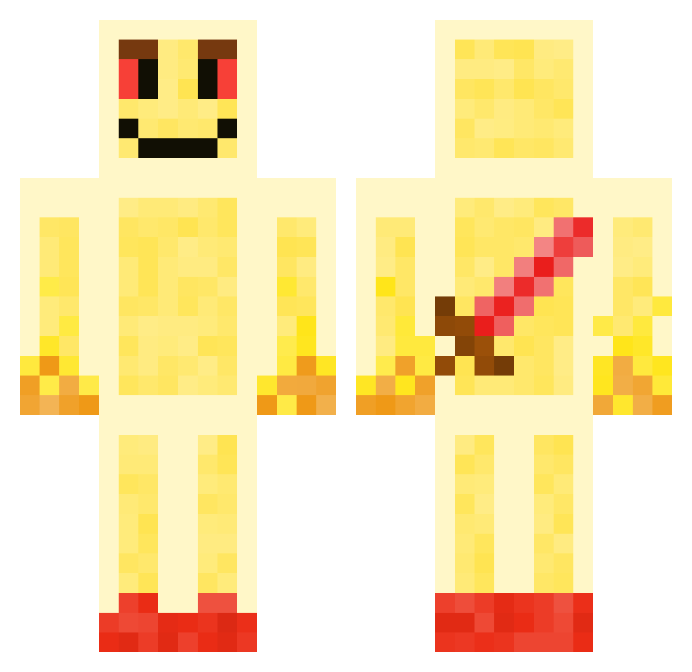 t0xicp0izin Minecraft skin, front and back view