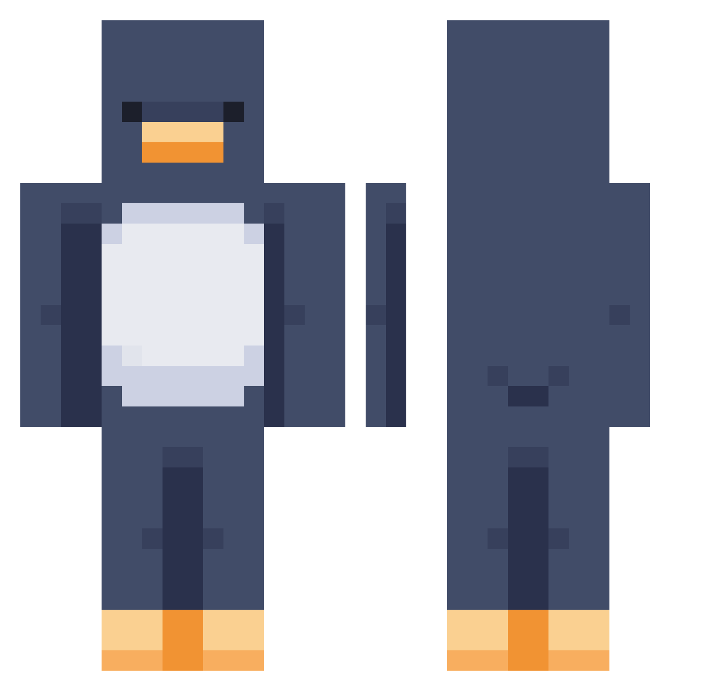 sogumm_shrimp1 Minecraft skin, front and back view