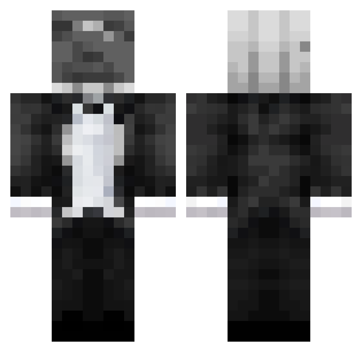 SpoonAndForks - the gman Minecraft skin