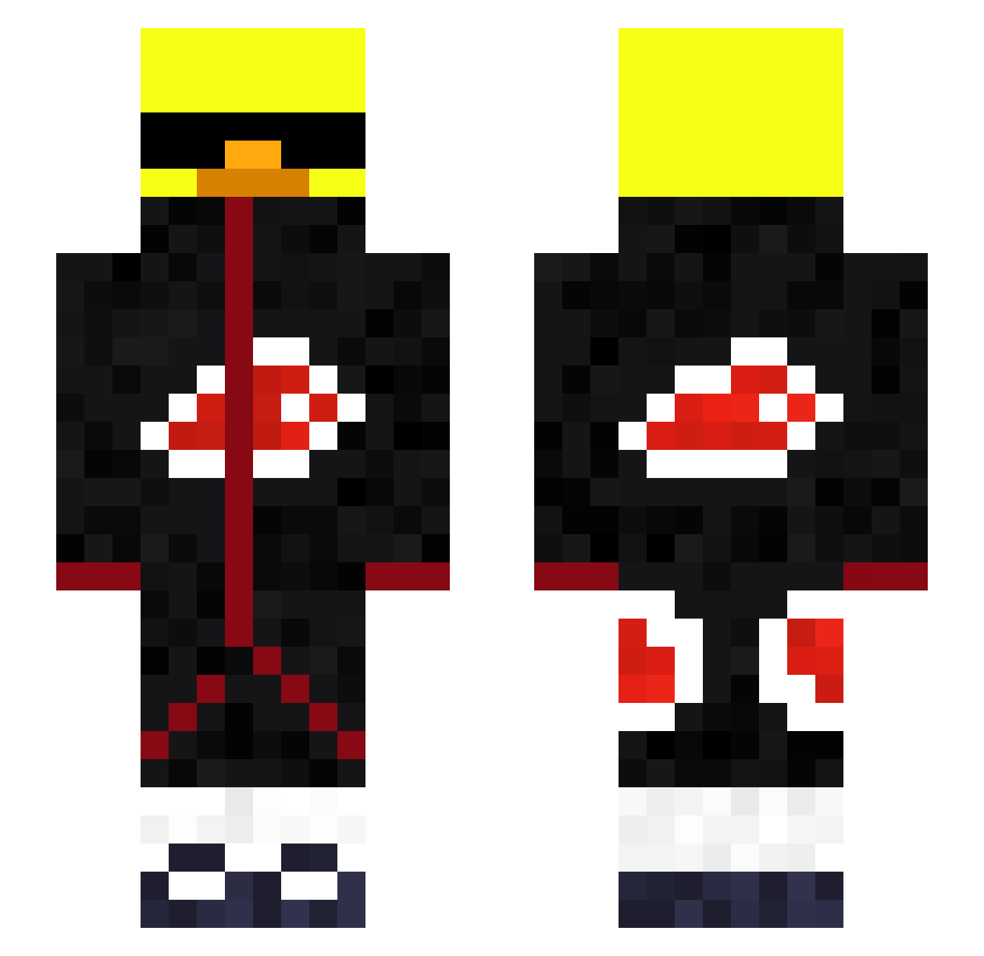 Emil_StabilT Minecraft skin, front and back view