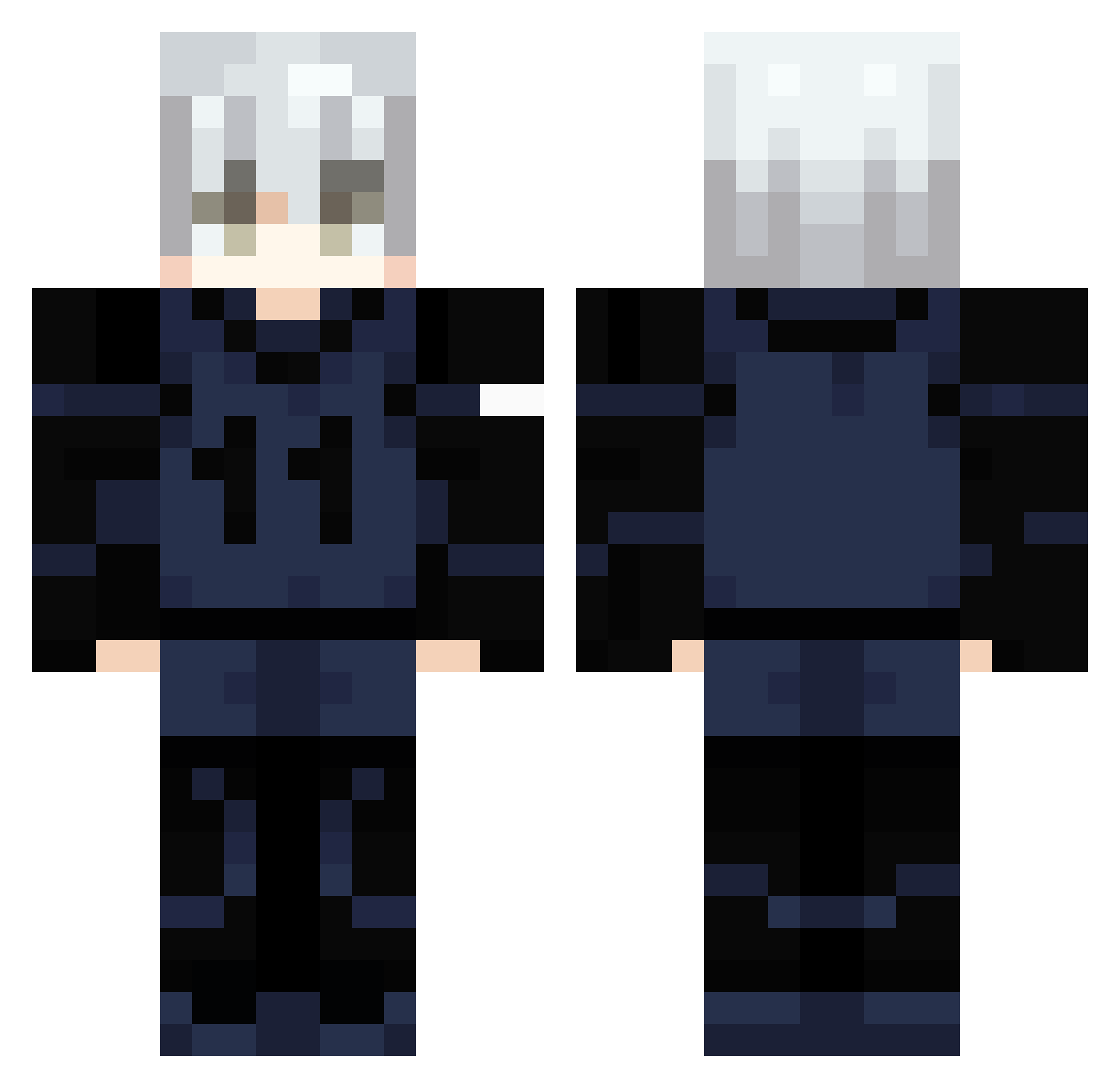 Emi_0999 Minecraft skin, front and back view