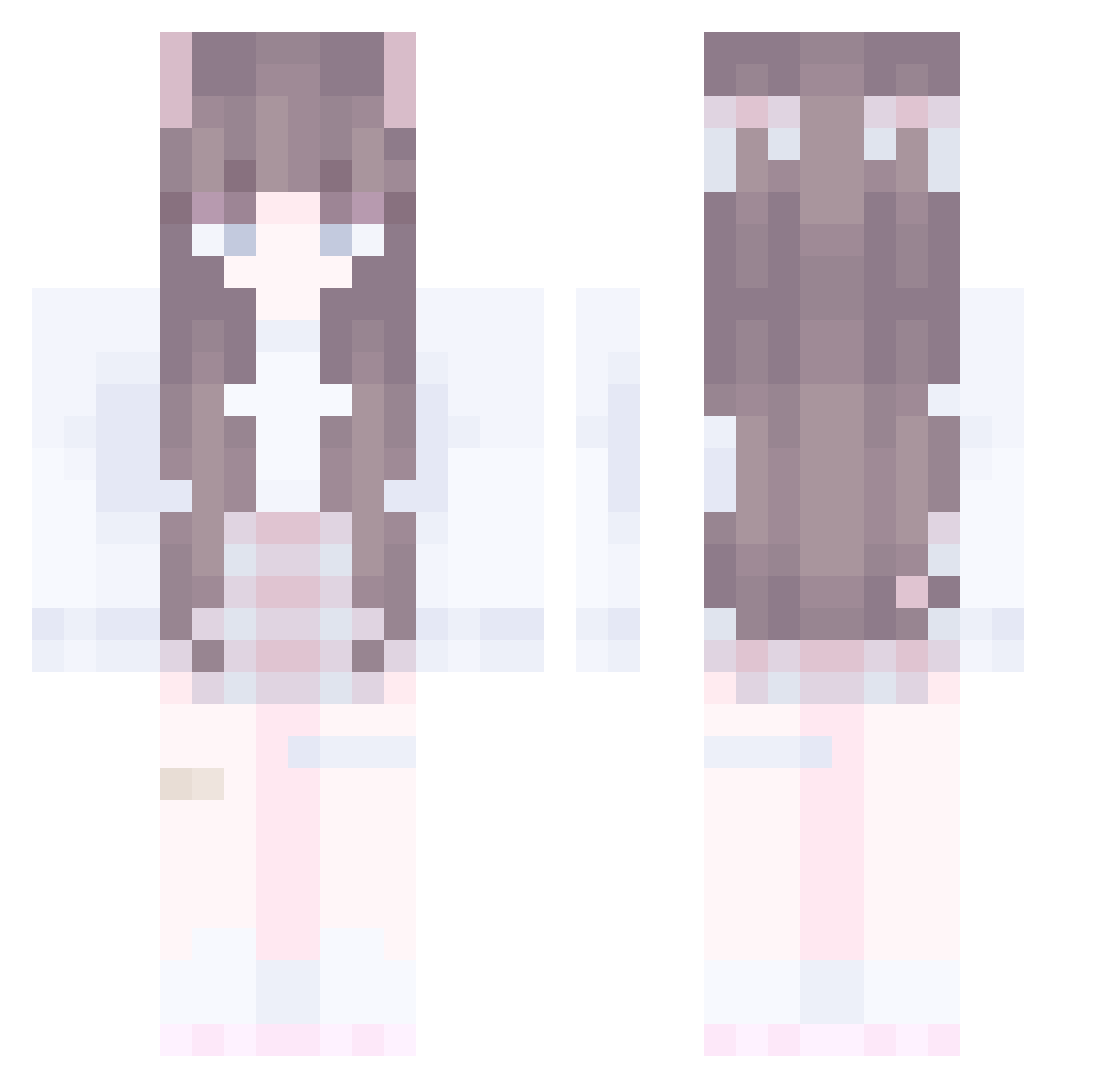 Skopeis71957 Minecraft skin, front and back view