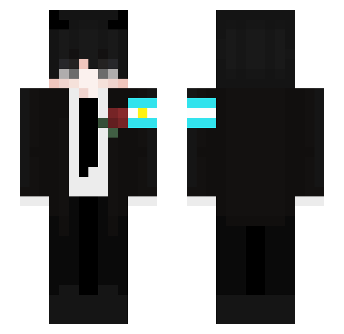 Zpand_ Minecraft skin, front and back view