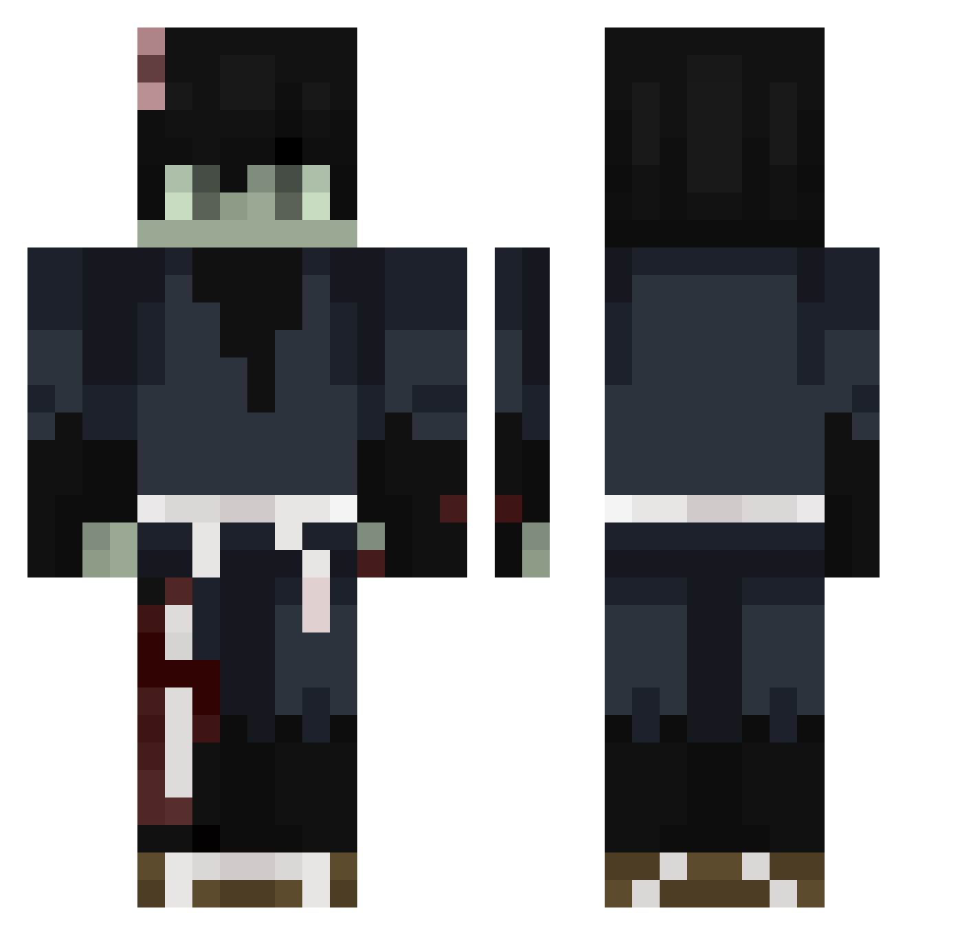 NuneSzzz_ Minecraft skin, front and back view