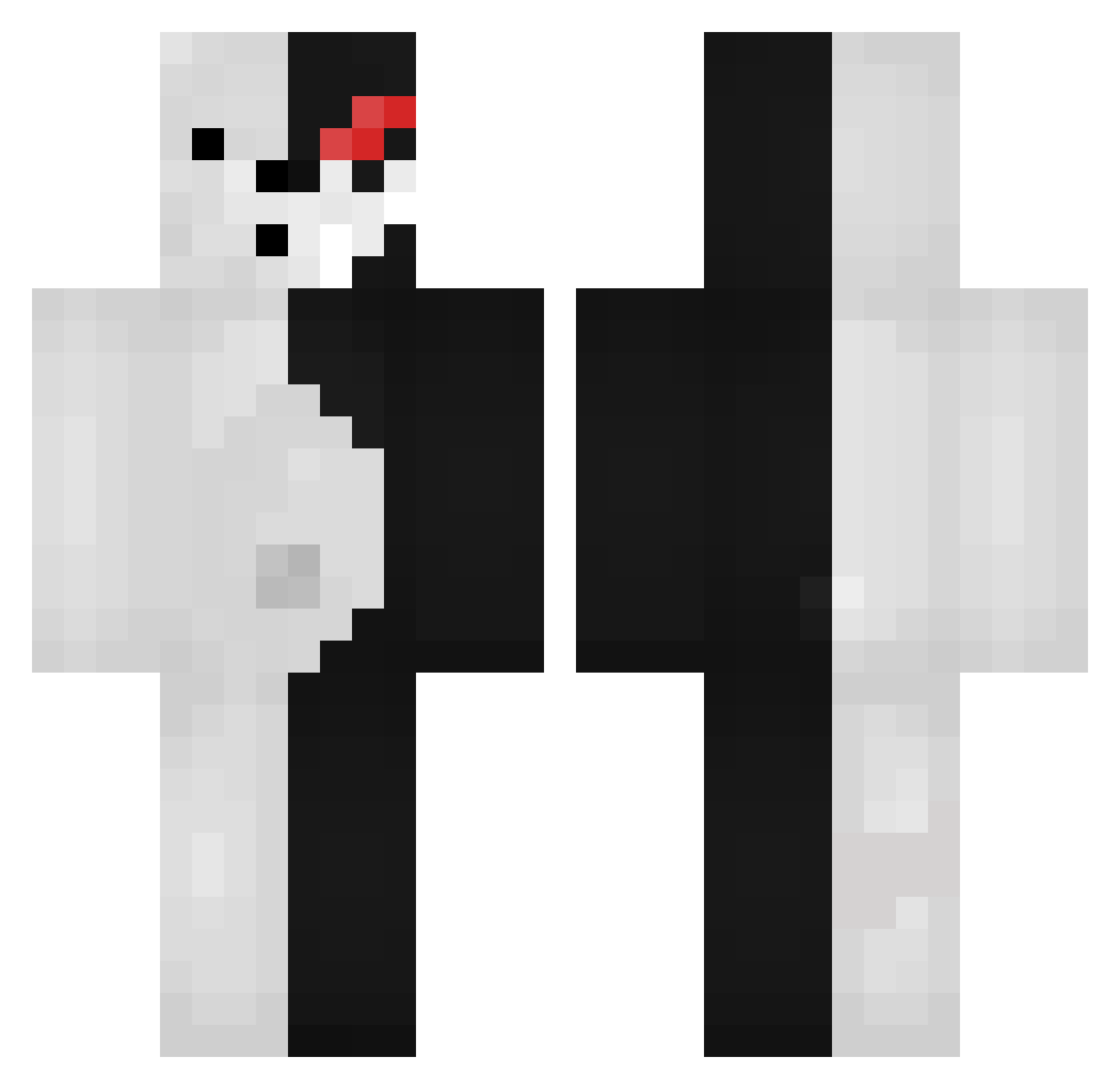 miguel_morales Minecraft skin, front and back view