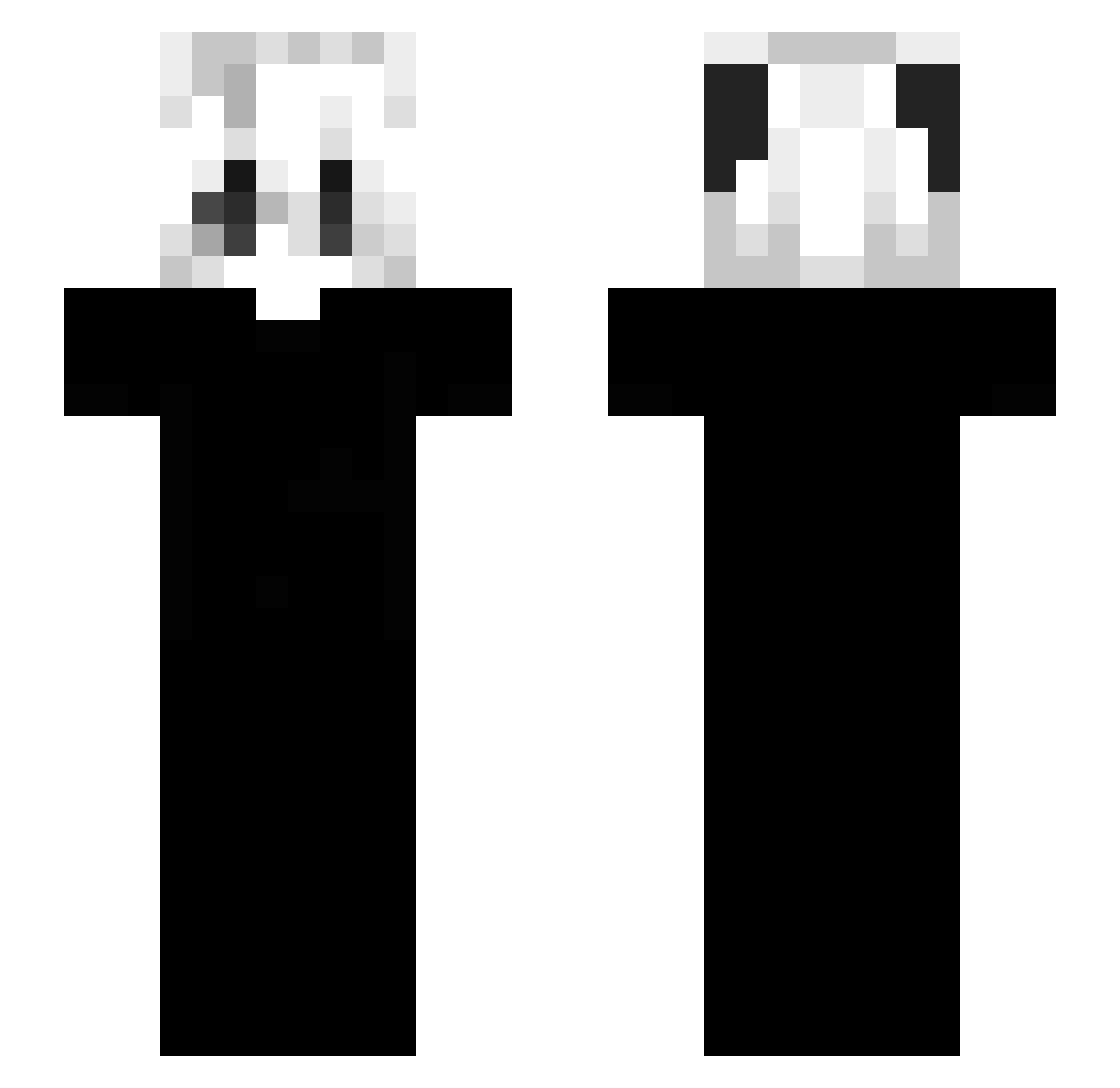 Rozesss_ Minecraft skin, front and back view