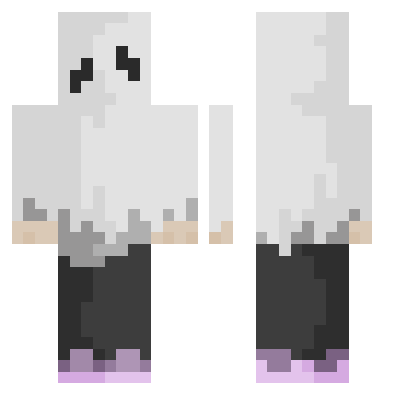 timonlsj Minecraft skin, front and back view