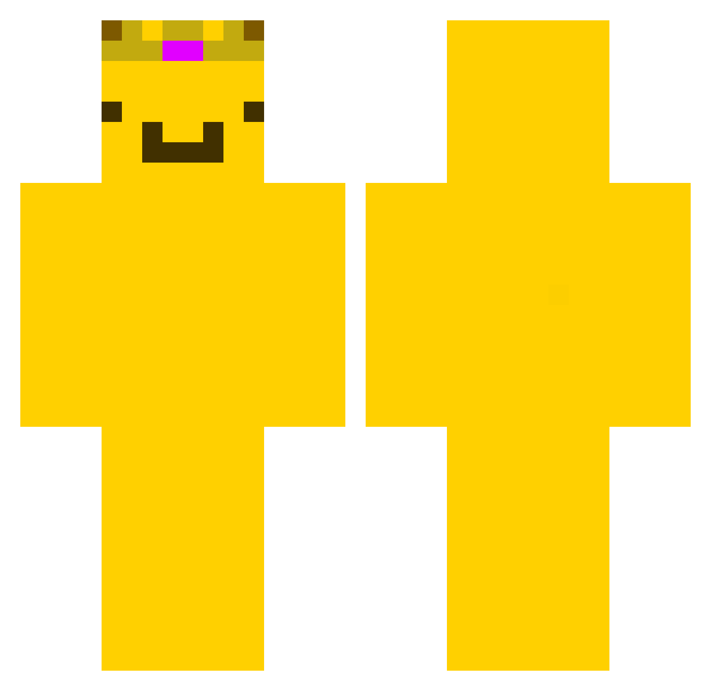 _krakevn_ Minecraft skin, front and back view