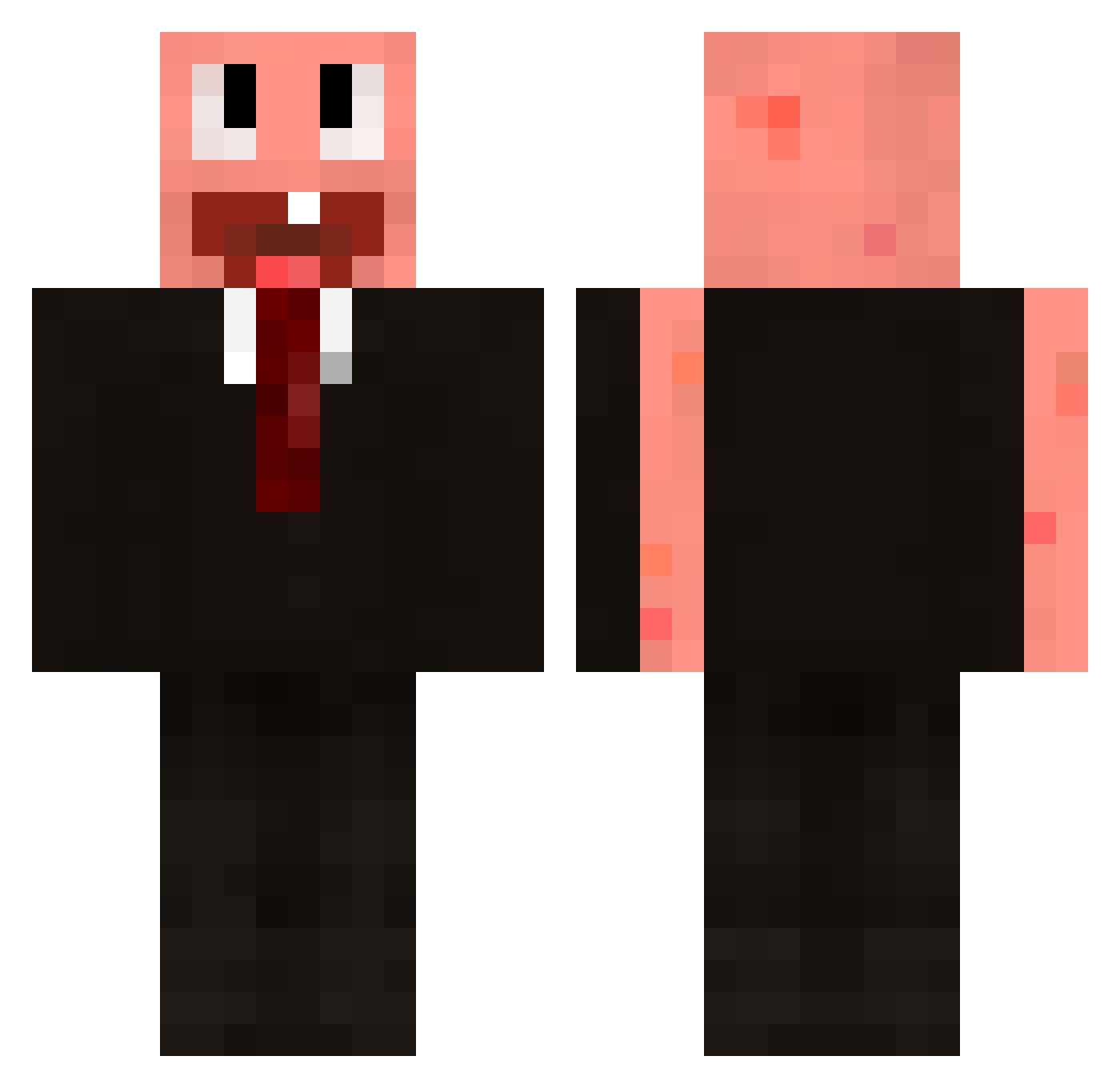 Rxico_ Minecraft skin, front and back view