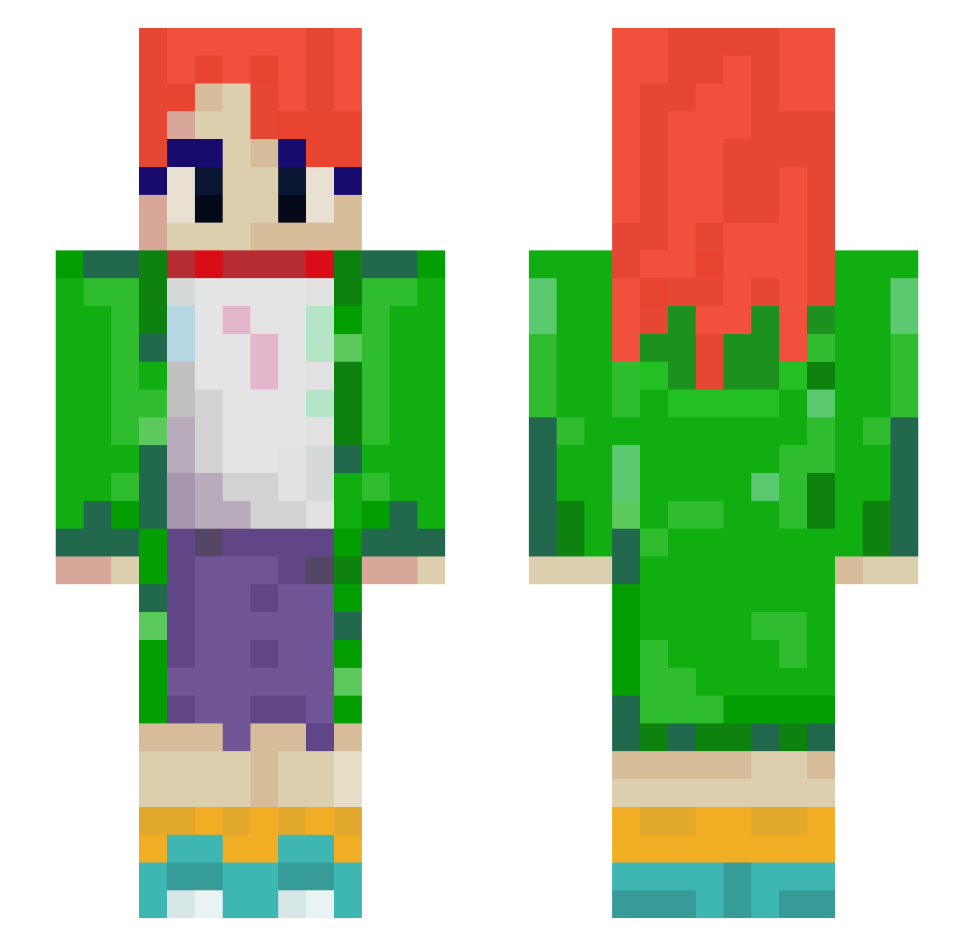 SireNoma - haruhi suzumiya Minecraft skin