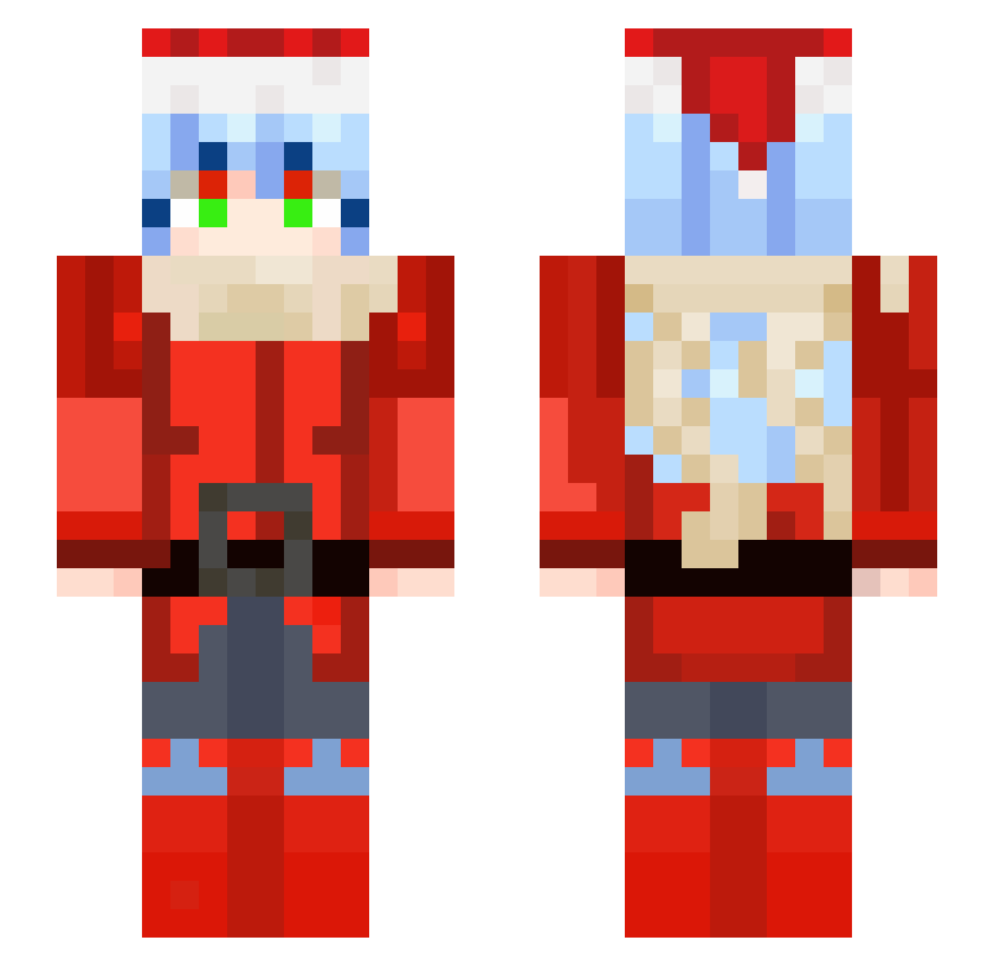 VLAD_DESIGN Minecraft skin, front and back view