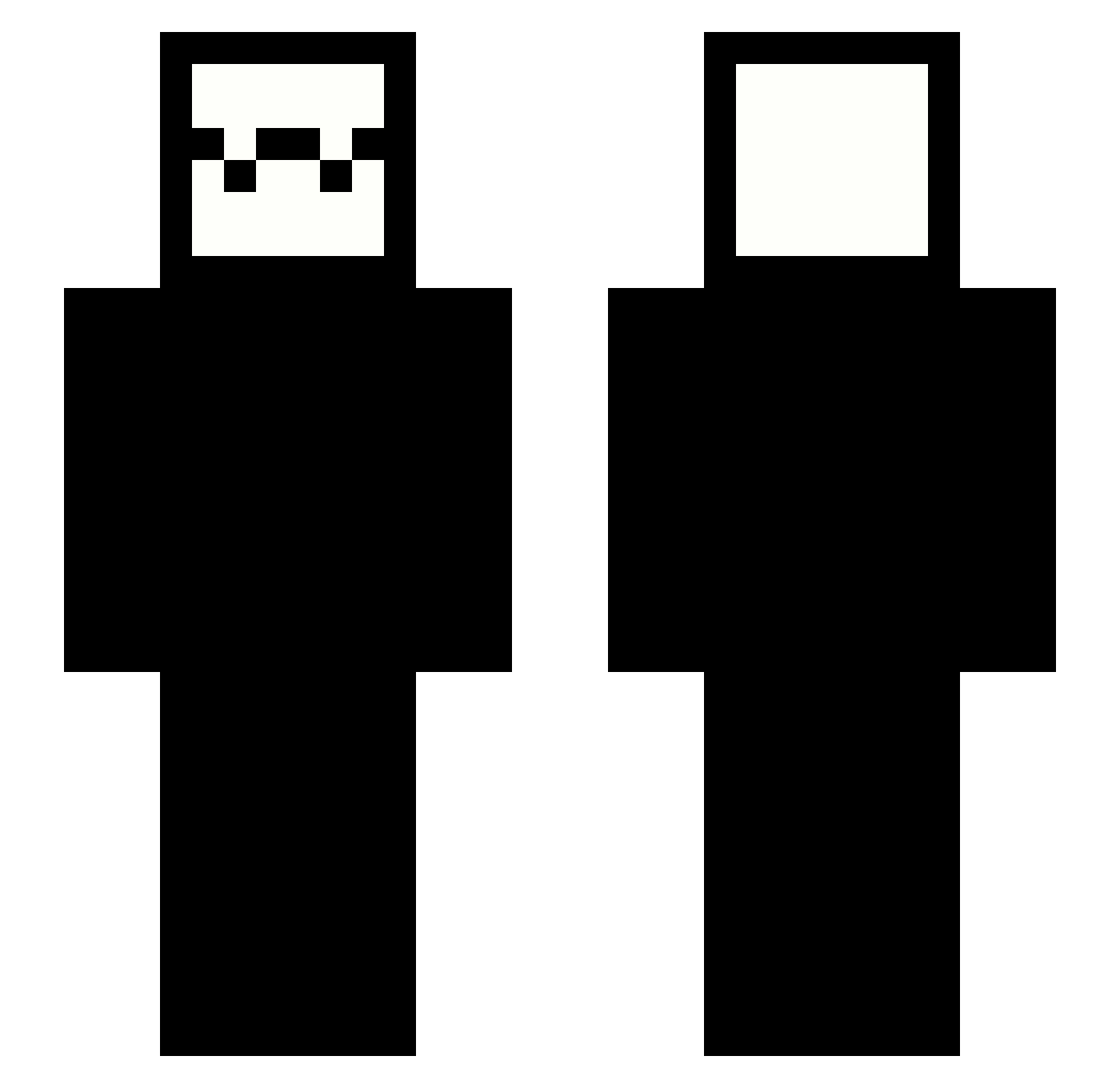 OscarWOODSTOCK Minecraft skin, front and back view