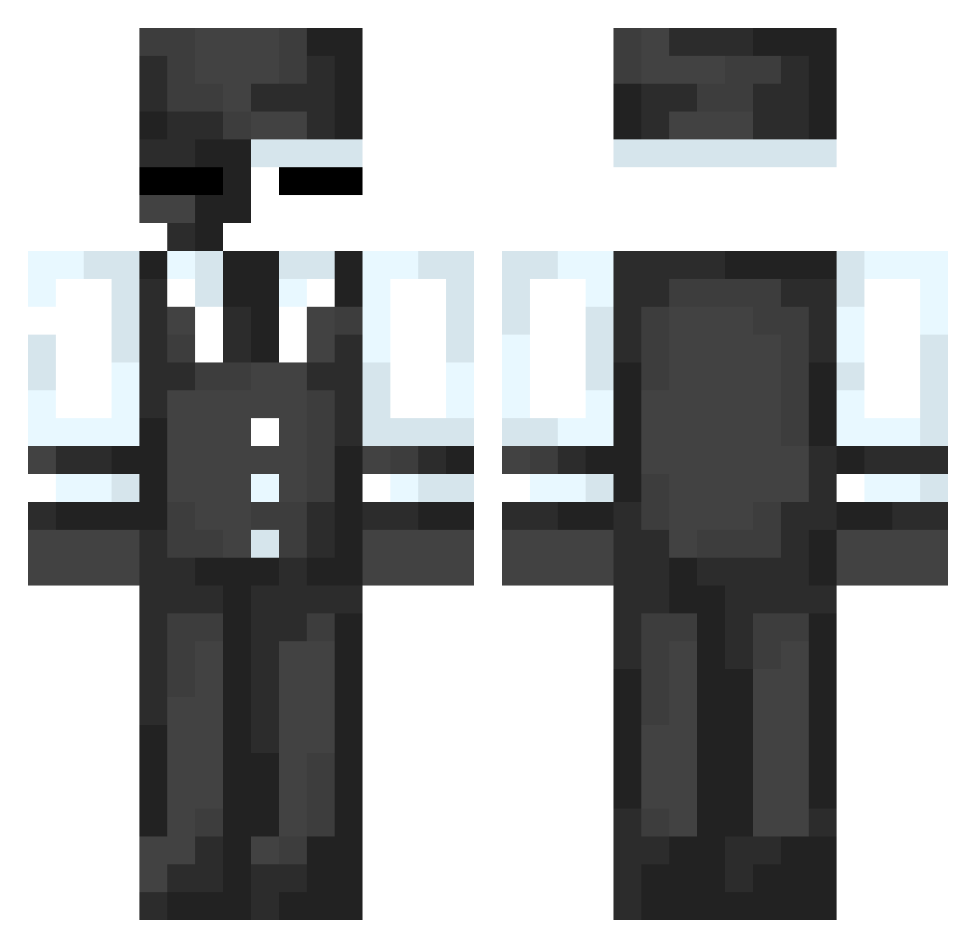 peanut_butter132 Minecraft skin, front and back view