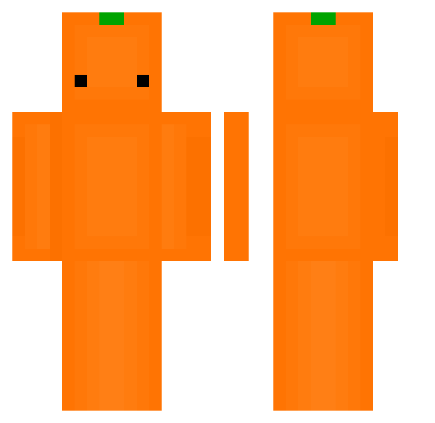 gusgh010304 Minecraft skin, front and back view