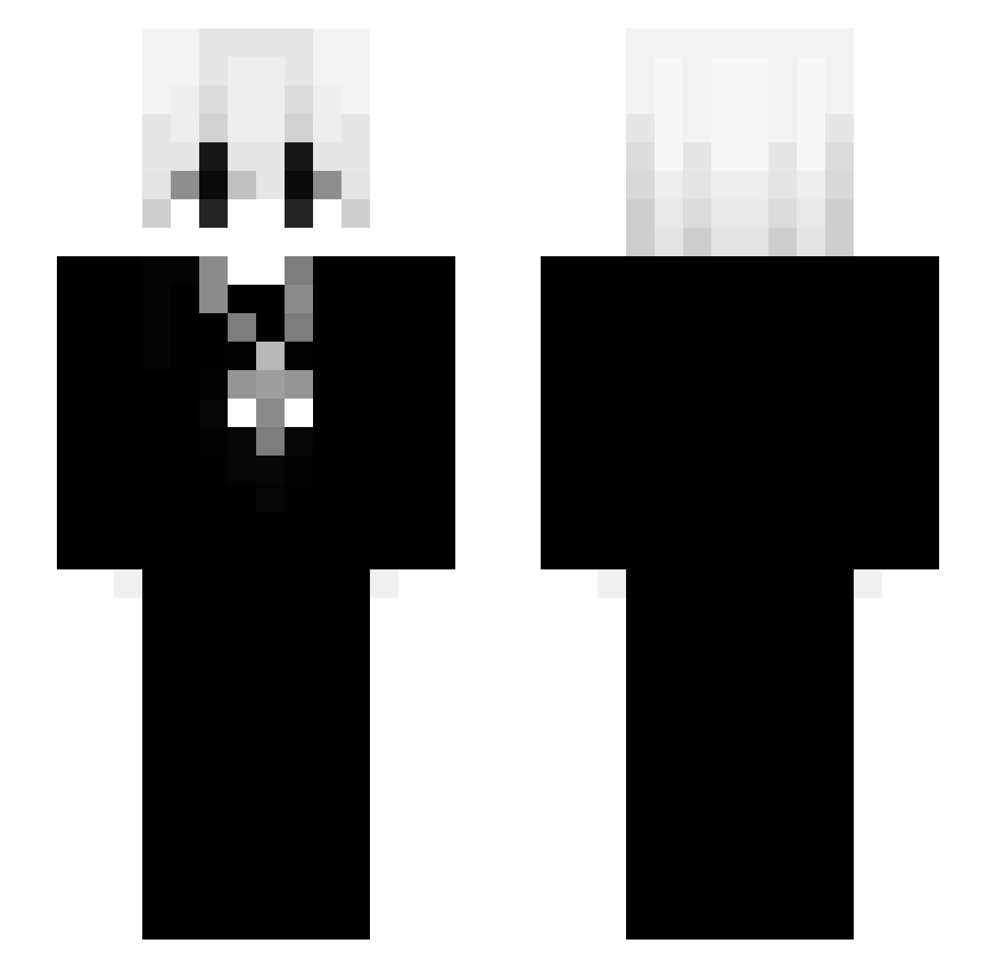 feliix19 Minecraft skin, front and back view