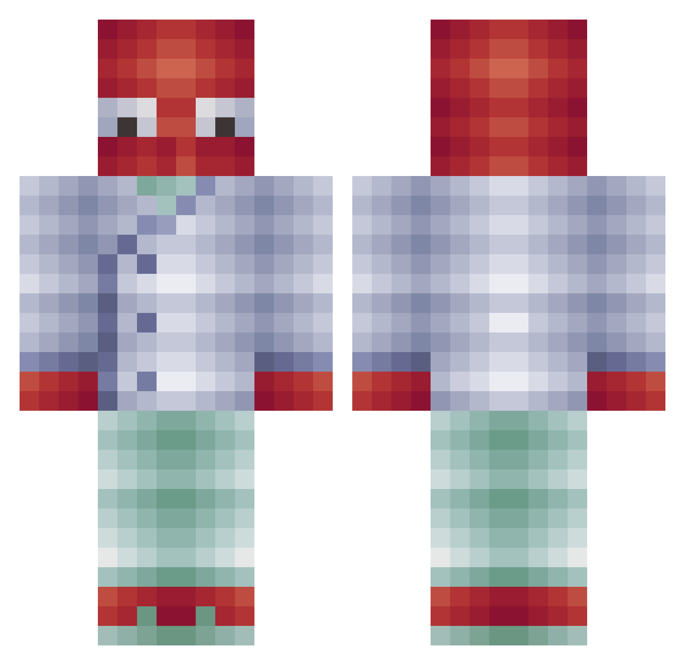PeRnKs_S Minecraft skin, front and back view
