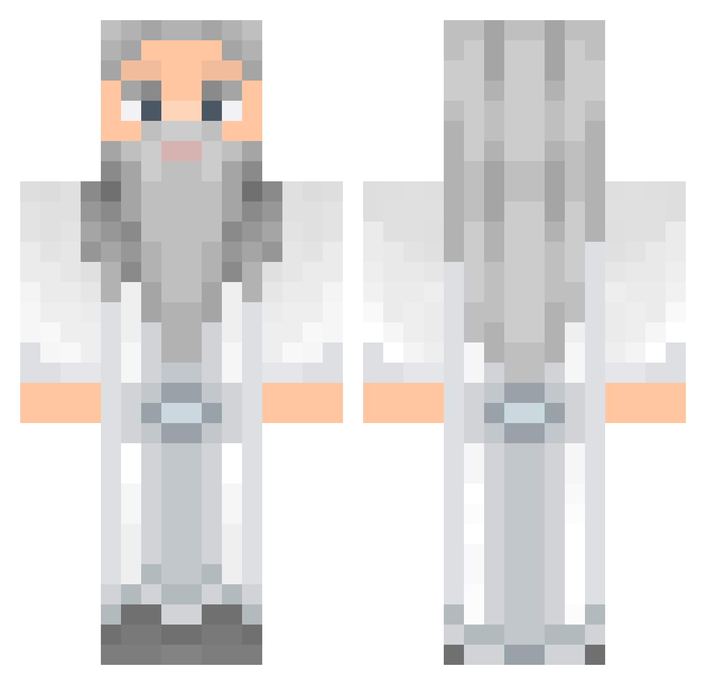mr_smilies2000 Minecraft skin, front and back view