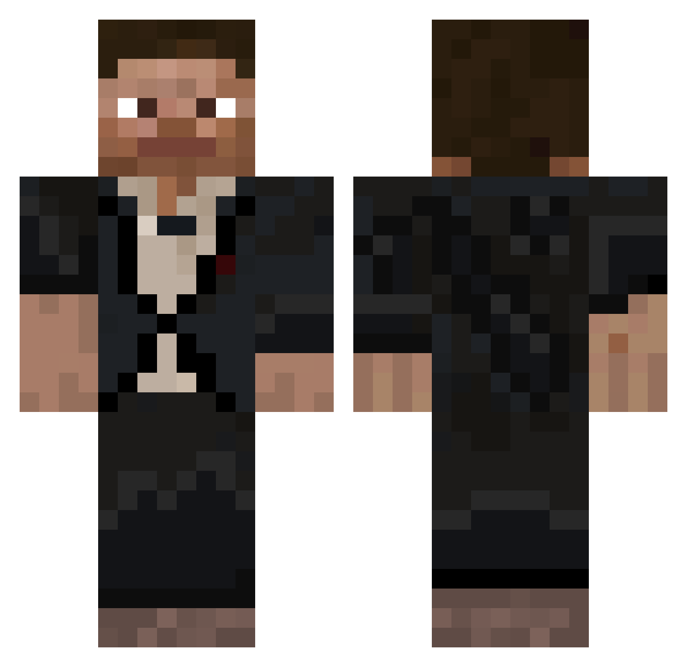 skartin091 Minecraft skin, front and back view