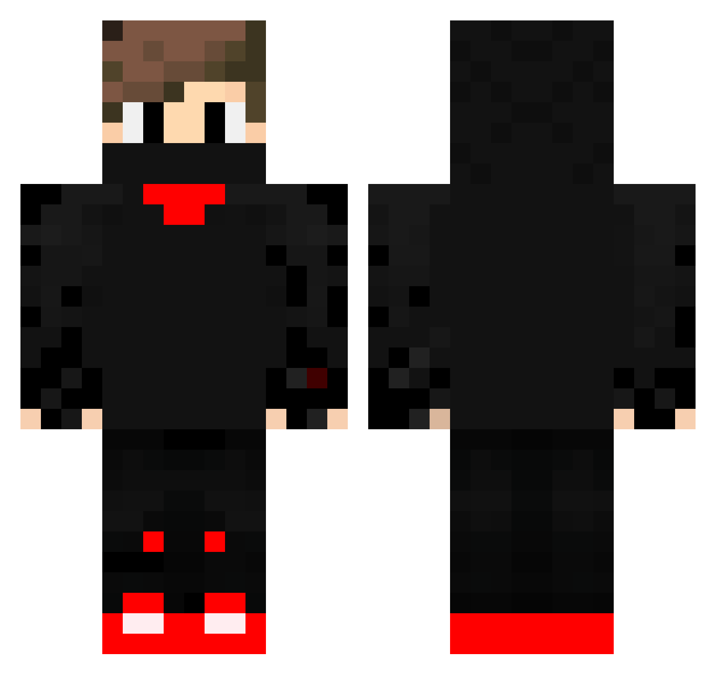 thedeg123 Minecraft skin, front and back view