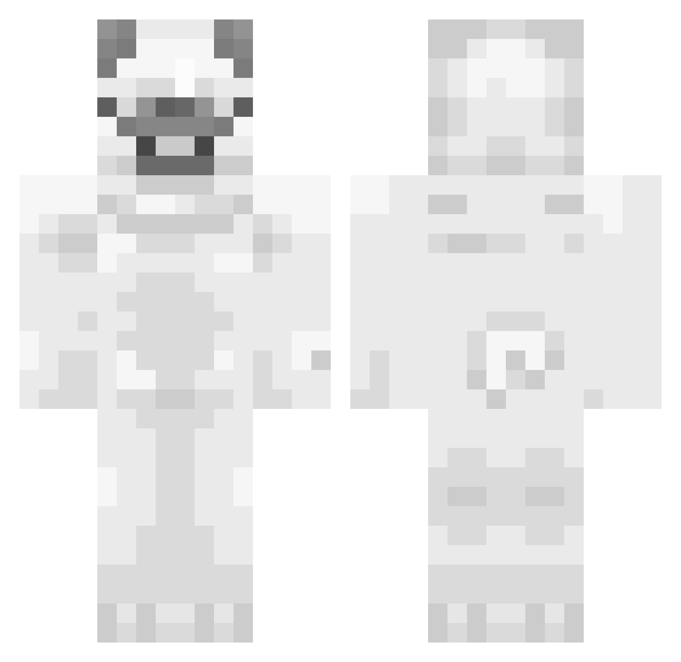 m0nty156 Minecraft skin, front and back view