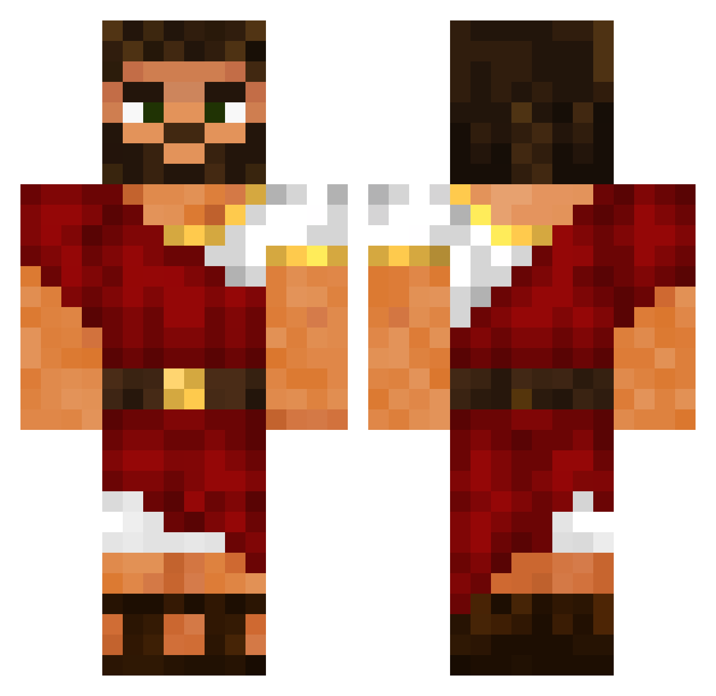 Lukas1997sk Minecraft skin, front and back view
