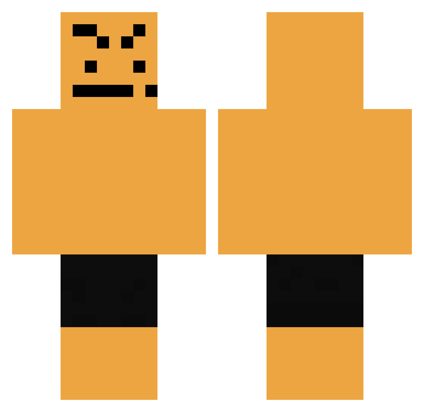 xXmigs_g0atXx Minecraft skin, front and back view