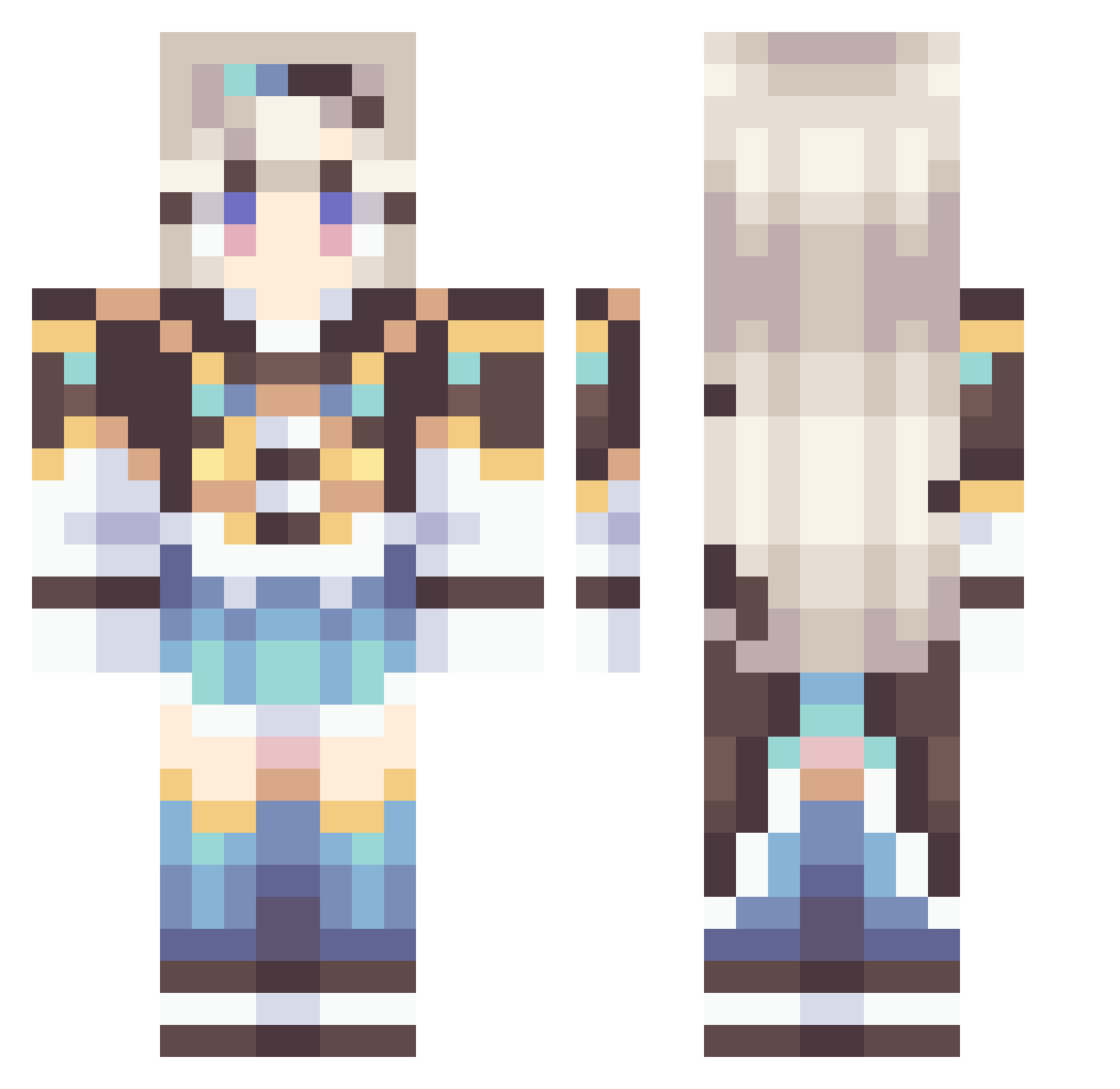 OhSmily - mythra Minecraft skin