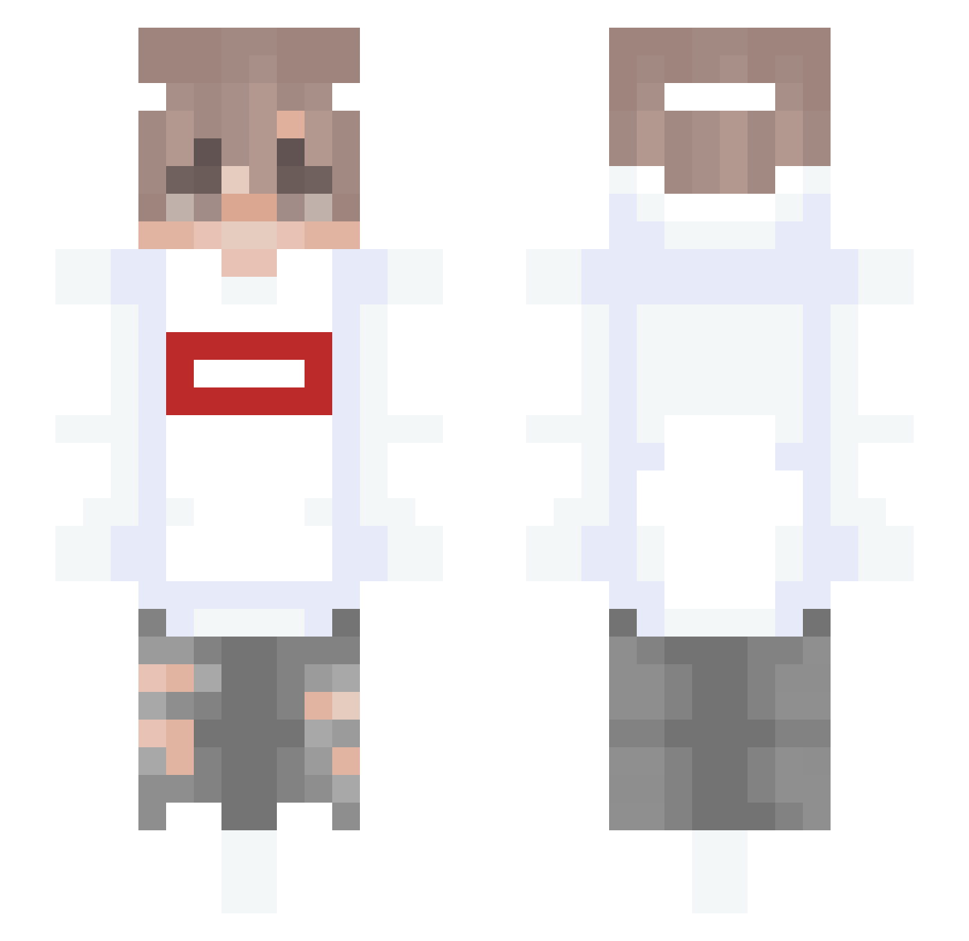_TRUCKEE_ Minecraft skin, front and back view