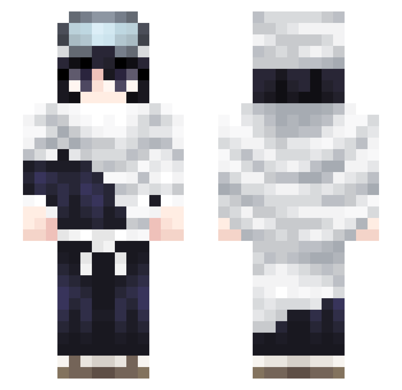 Mr_Daddy21 Minecraft skin, front and back view