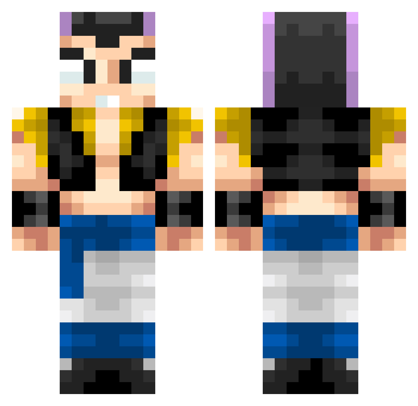Gotenks288 - dbz Minecraft skin