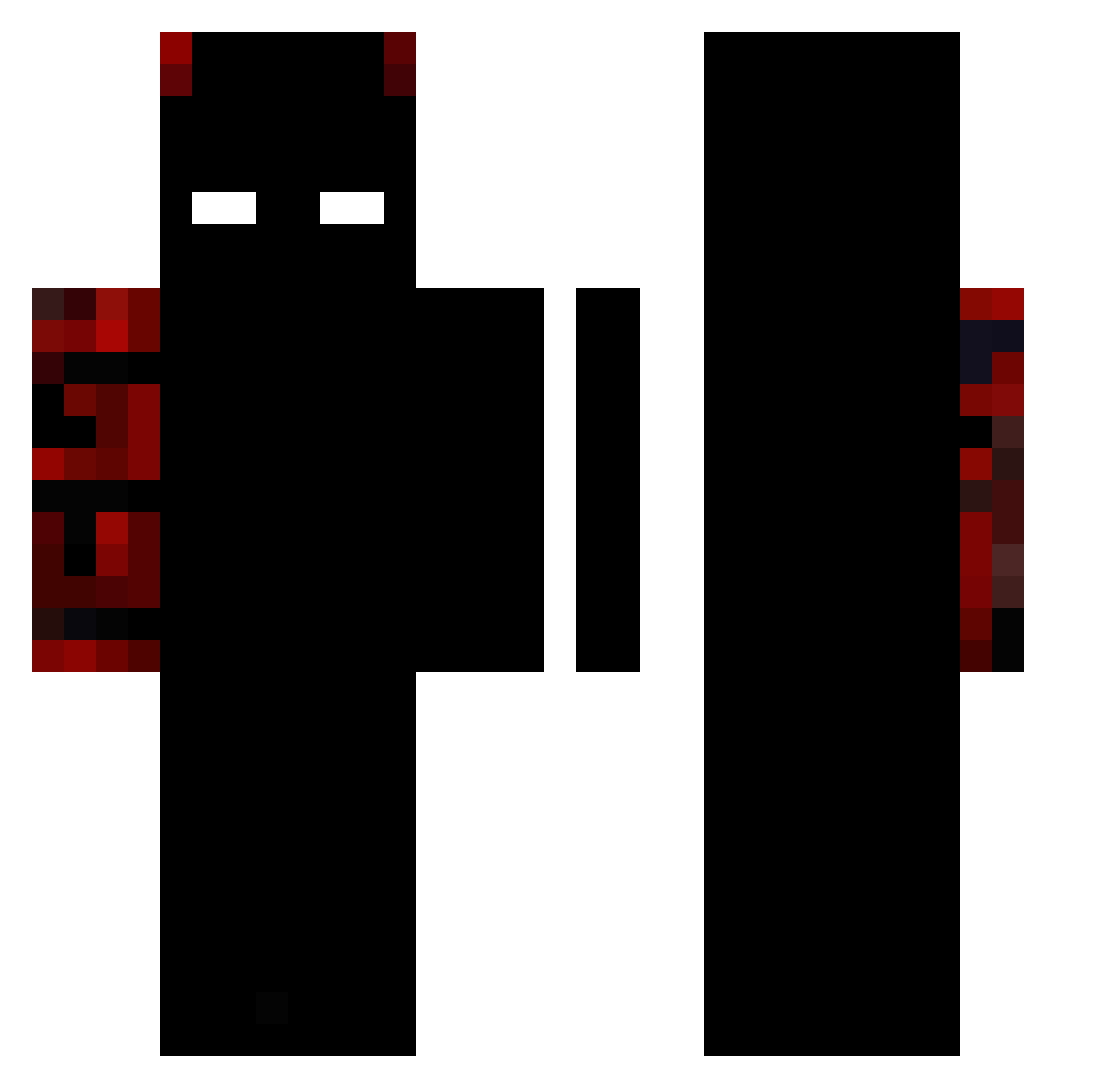 Farmadordeaura_ Minecraft skin, front and back view