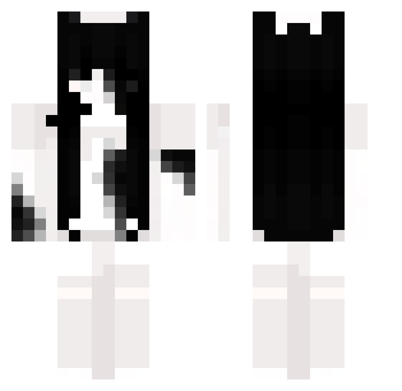 Quetzalcoatlus71 Minecraft skin, front and back view