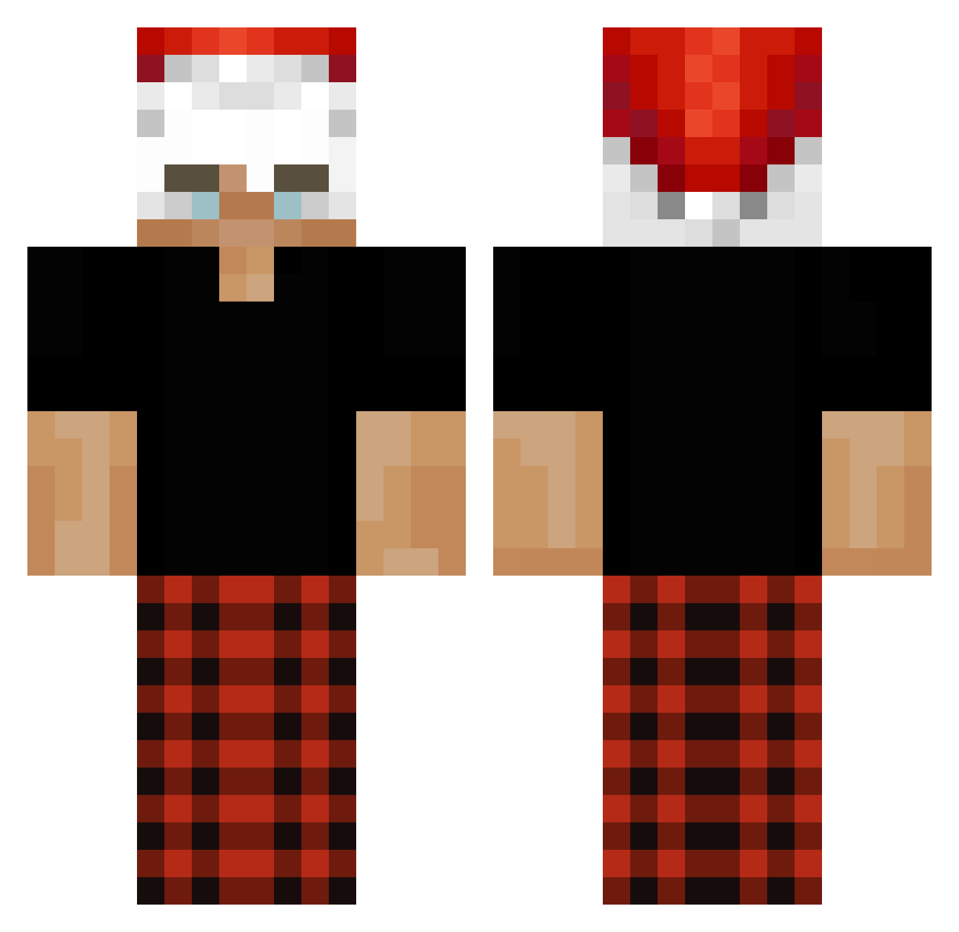 proadriann Minecraft skin, front and back view