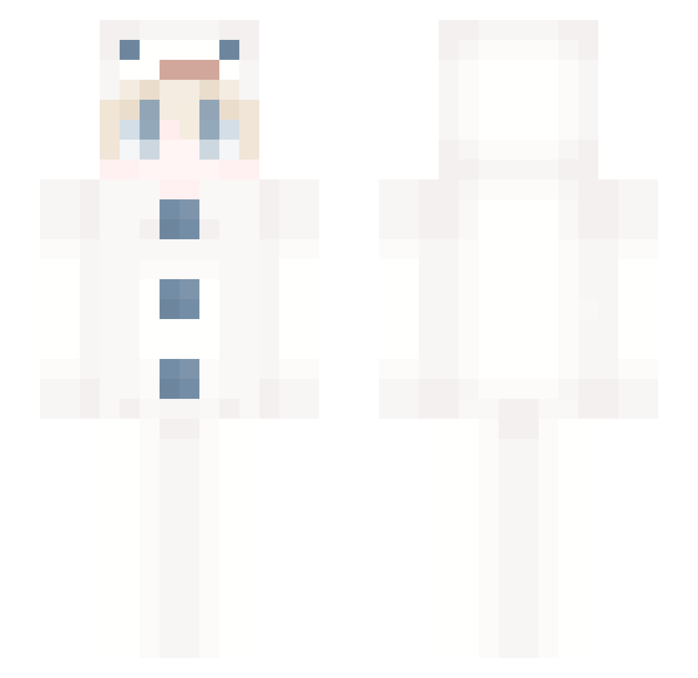 scappies Minecraft skin, front and back view