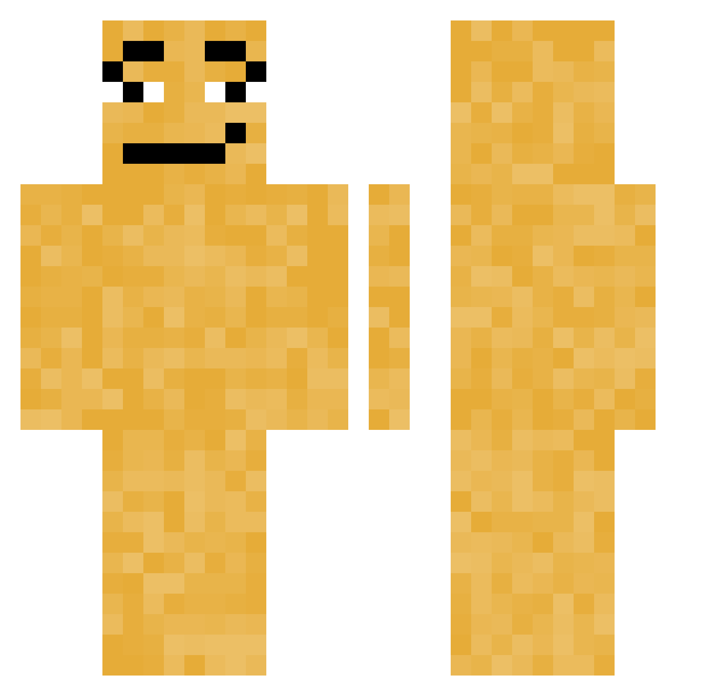 tombrbr Minecraft skin, front and back view