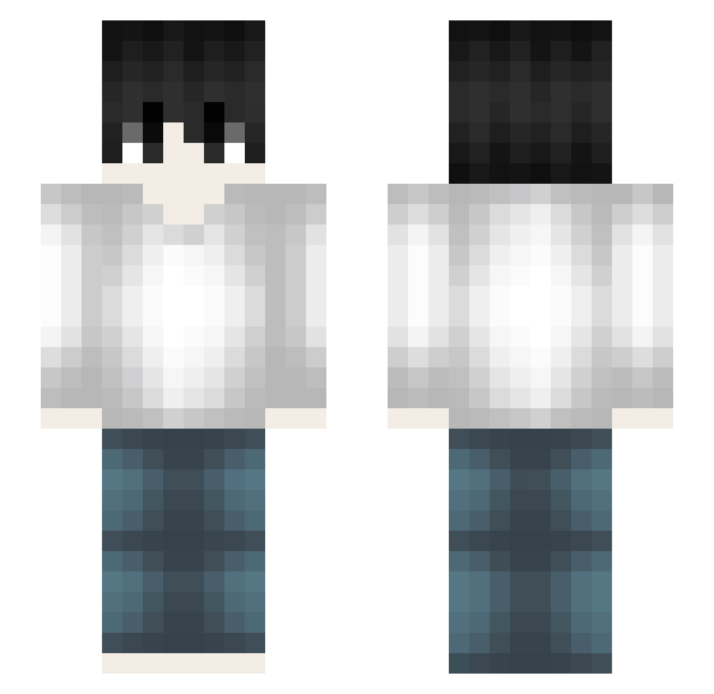 neawa_ Minecraft skin, front and back view