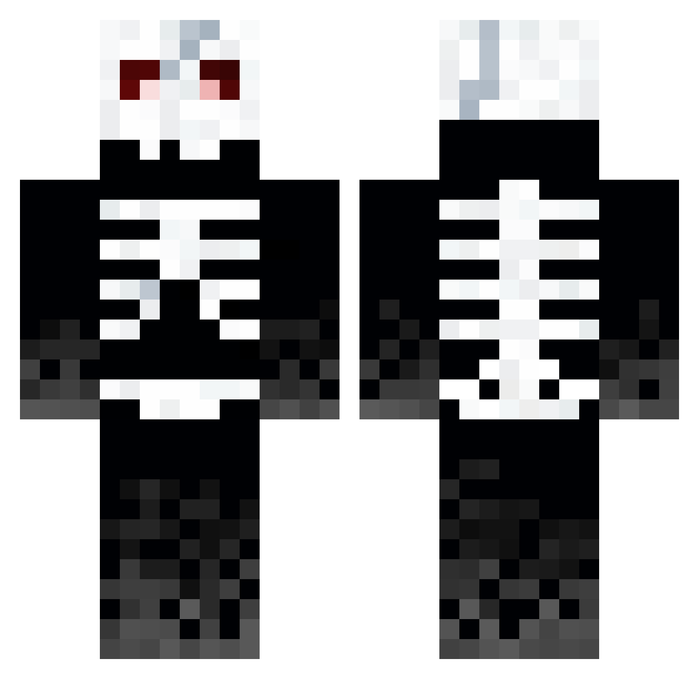 815_nando Minecraft skin, front and back view