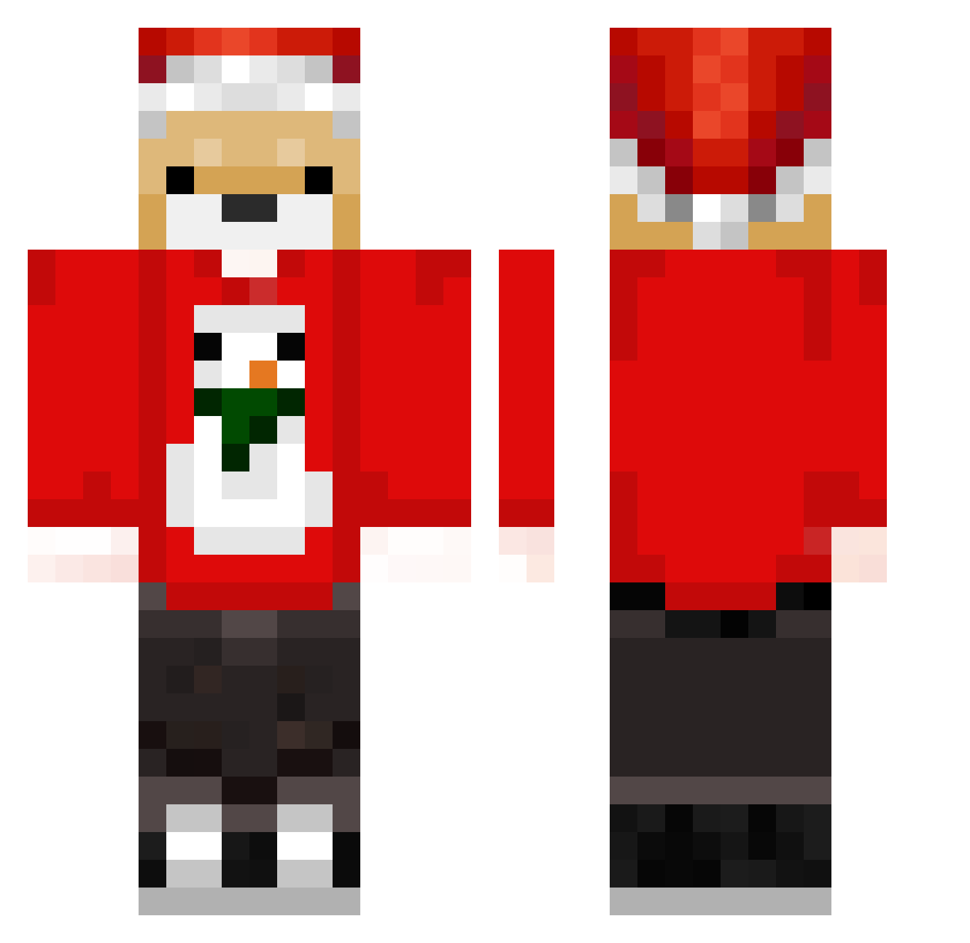ltm08 Minecraft skin, front and back view