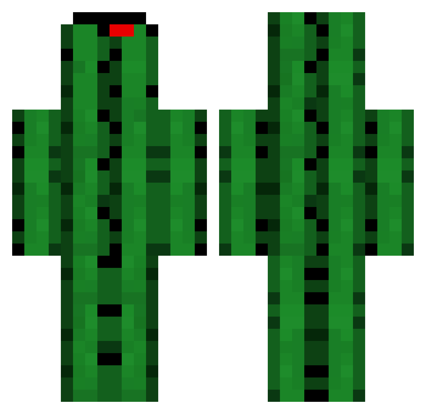 Schnielsiboy3000 Minecraft skin, front and back view