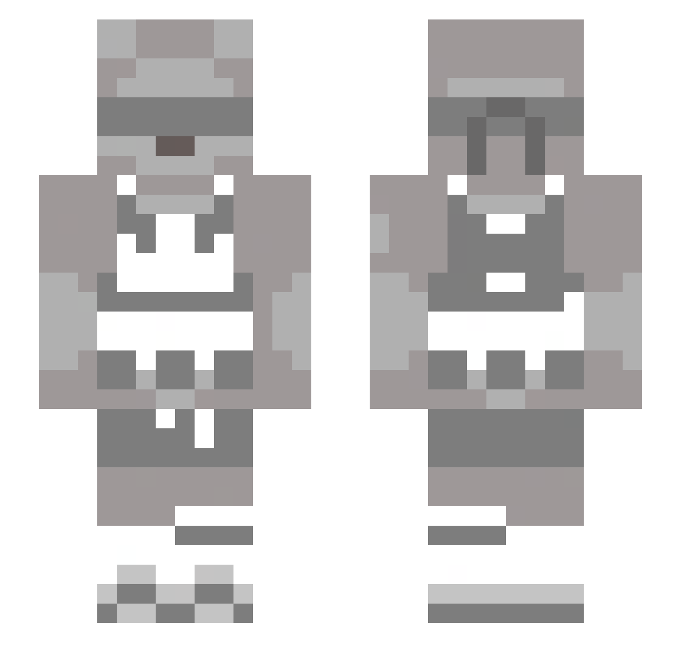 sandroyyydd Minecraft skin, front and back view