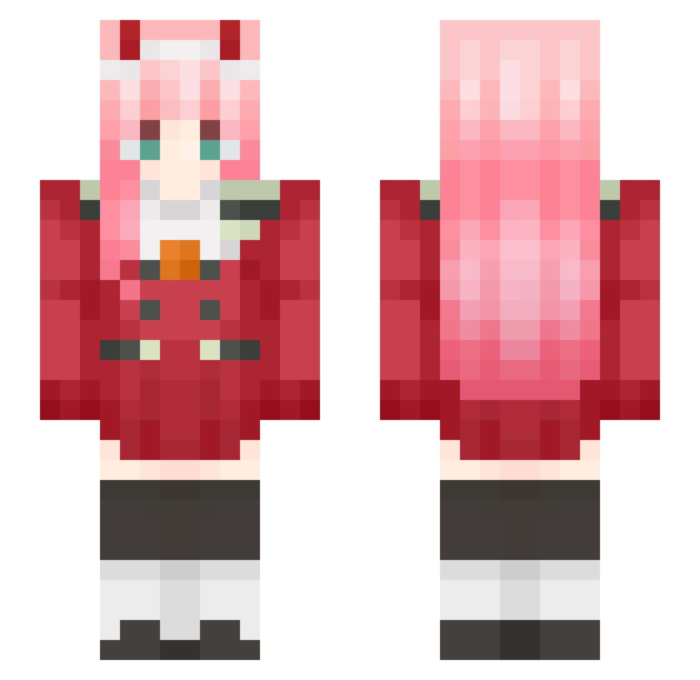 ace_of_aces97 Minecraft skin, front and back view