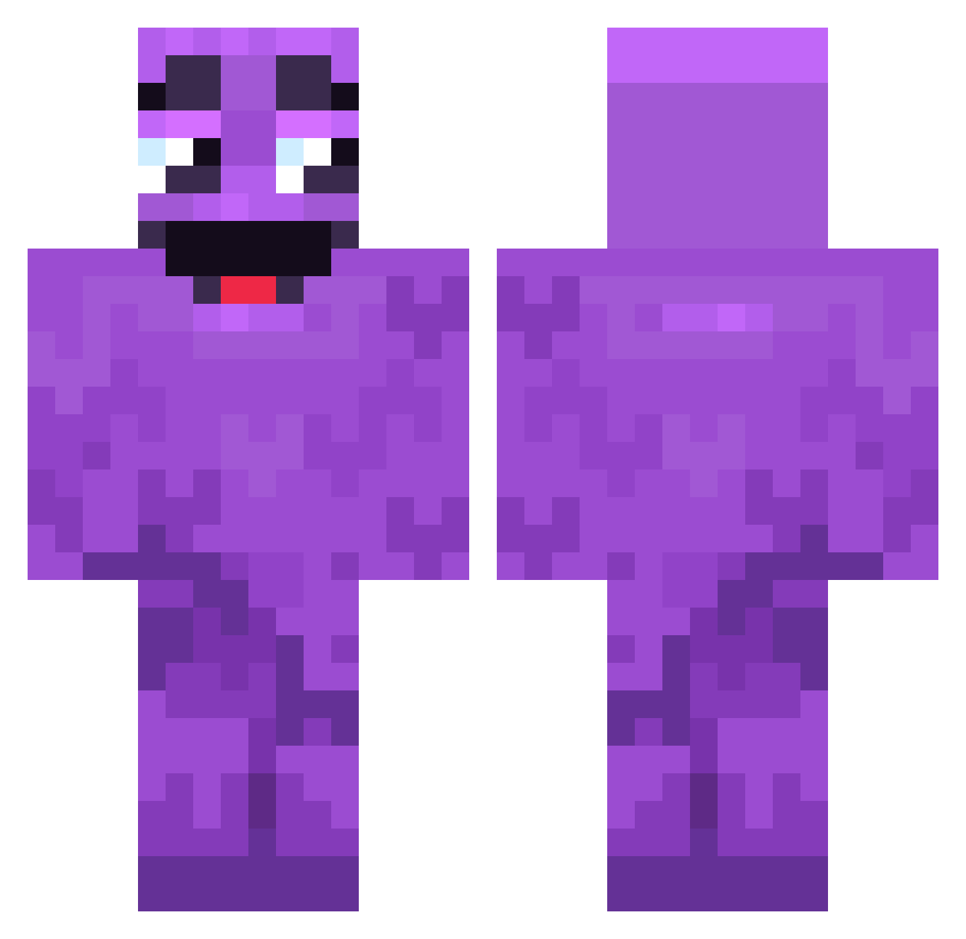 VinnyAwwwwMan - grimace Minecraft skin