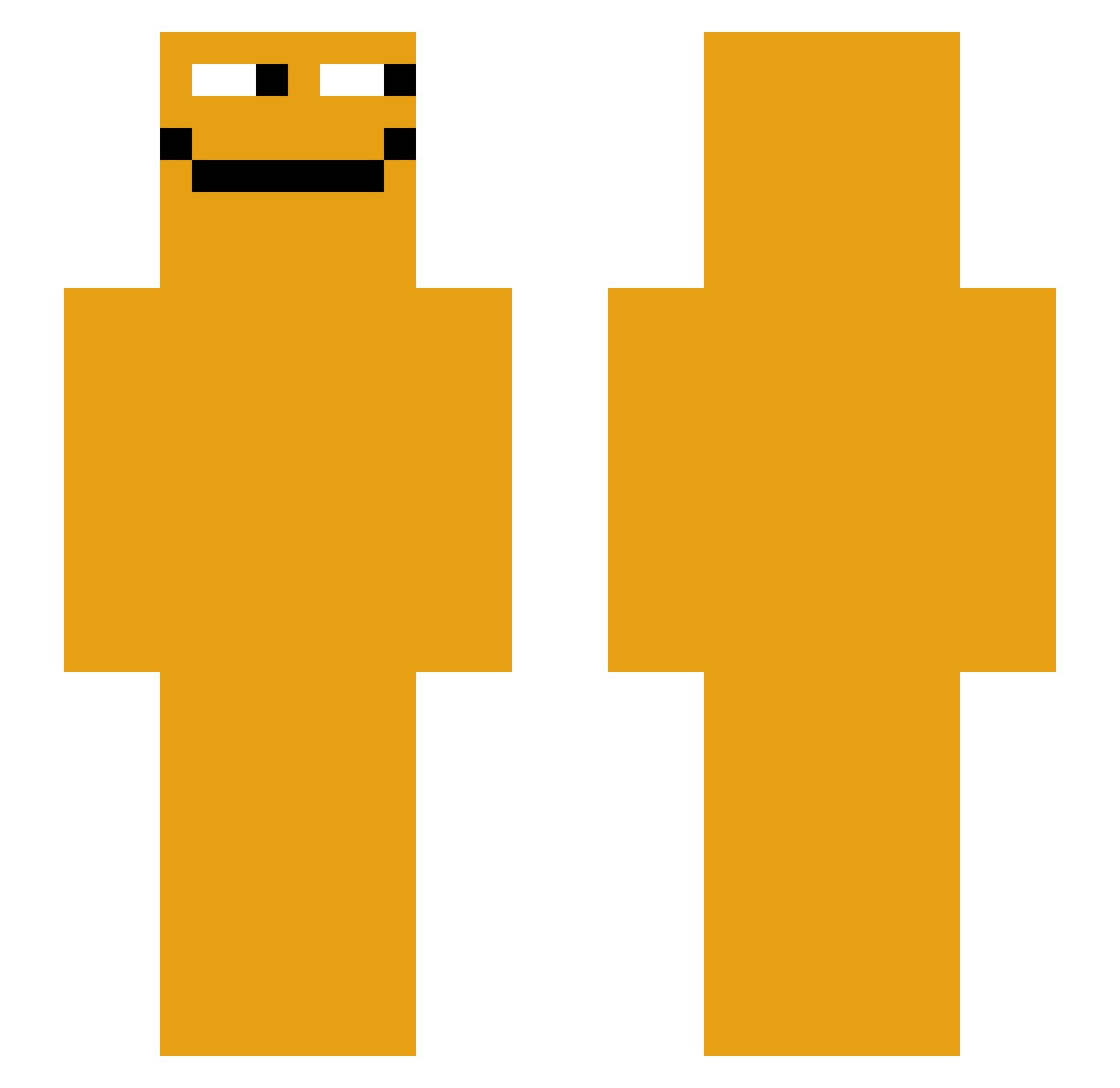 scantraxxx Minecraft skin, front and back view