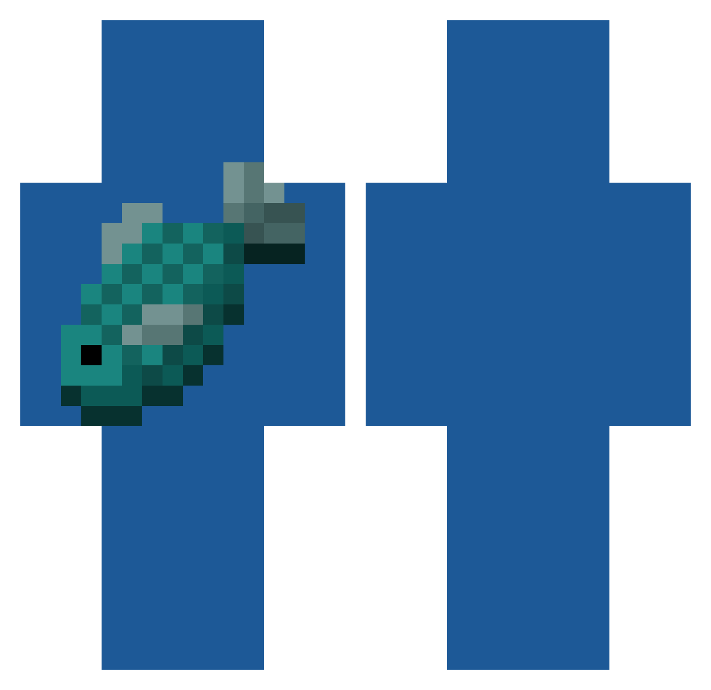 skyblock_player9 Minecraft skin, front and back view