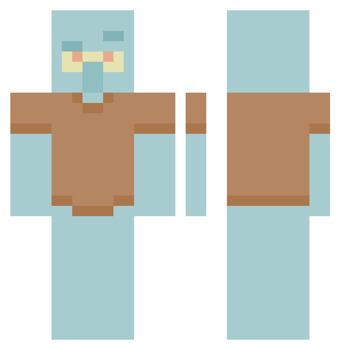 Realslim_shady23 Minecraft skin, front and back view