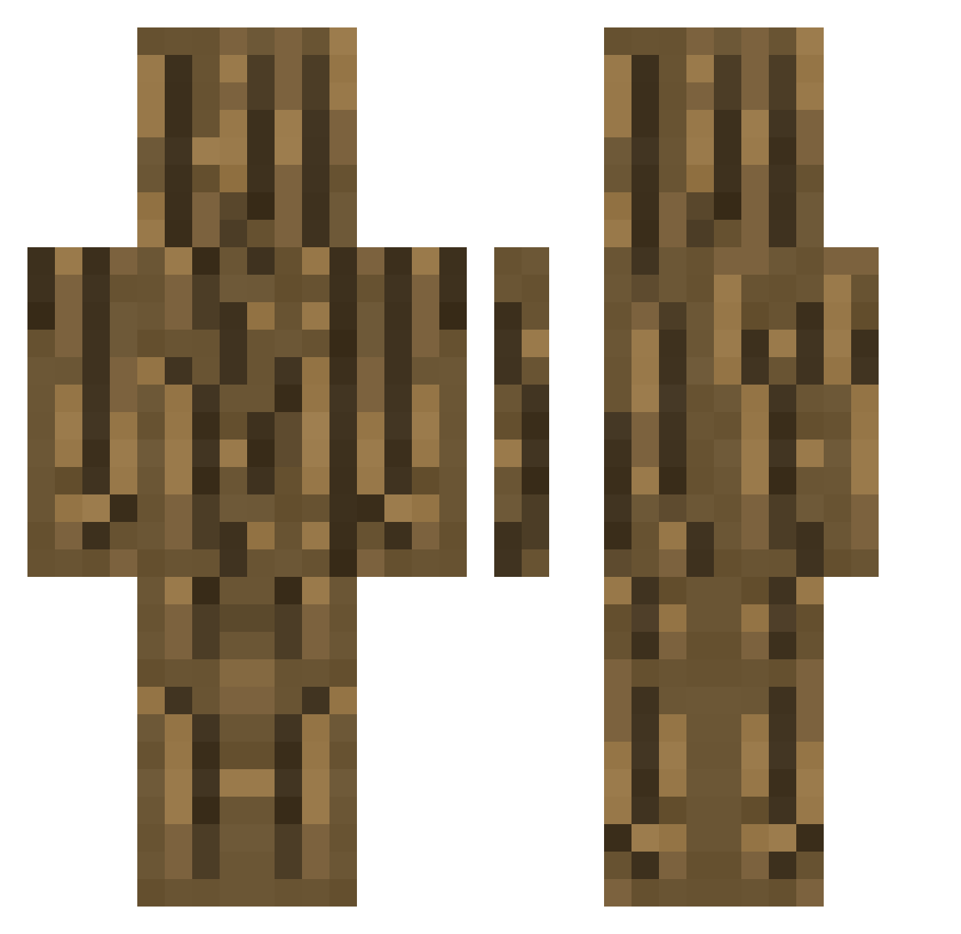 santi7_7 Minecraft skin, front and back view