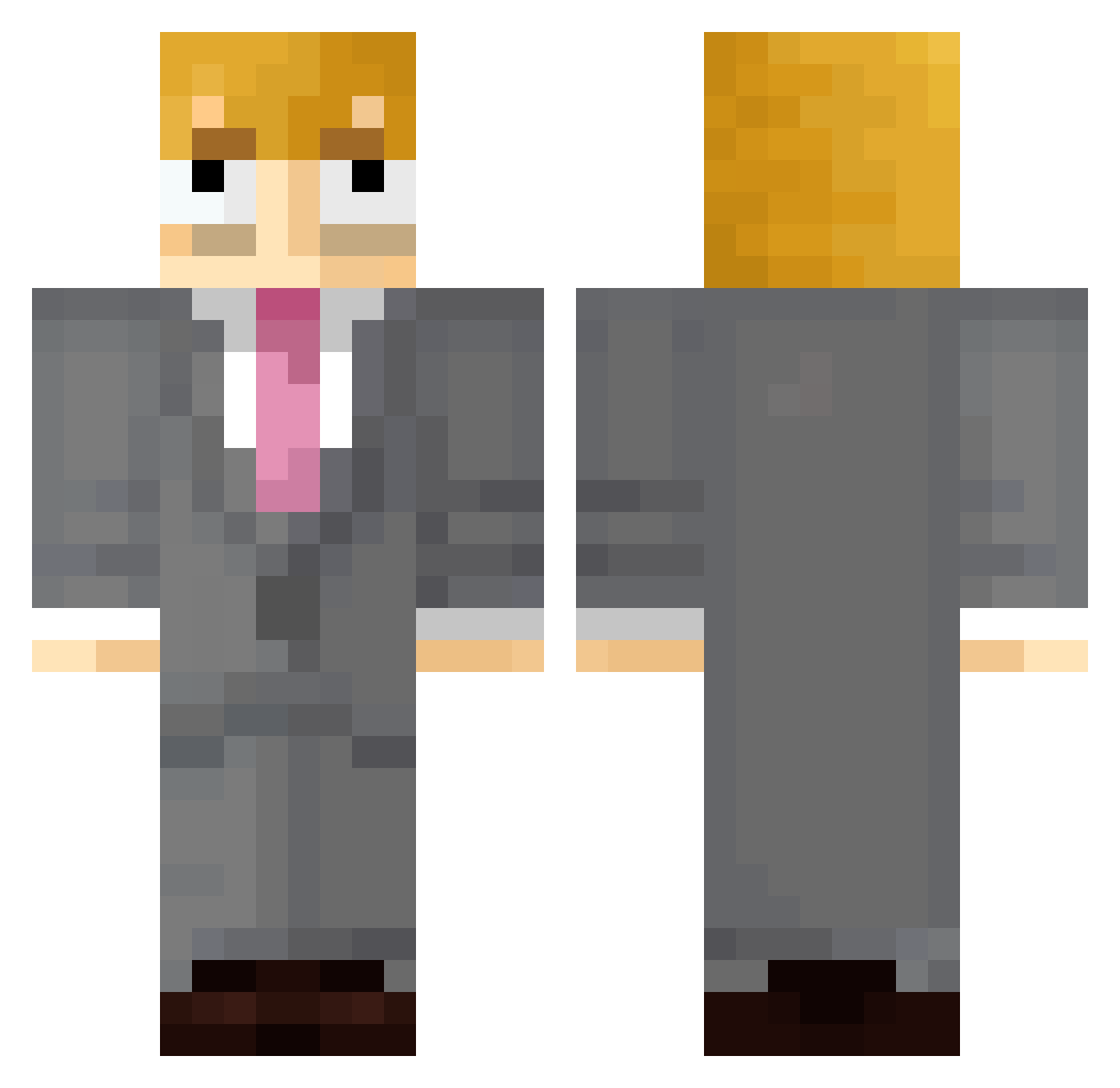 Albertox_ Minecraft skin, front and back view
