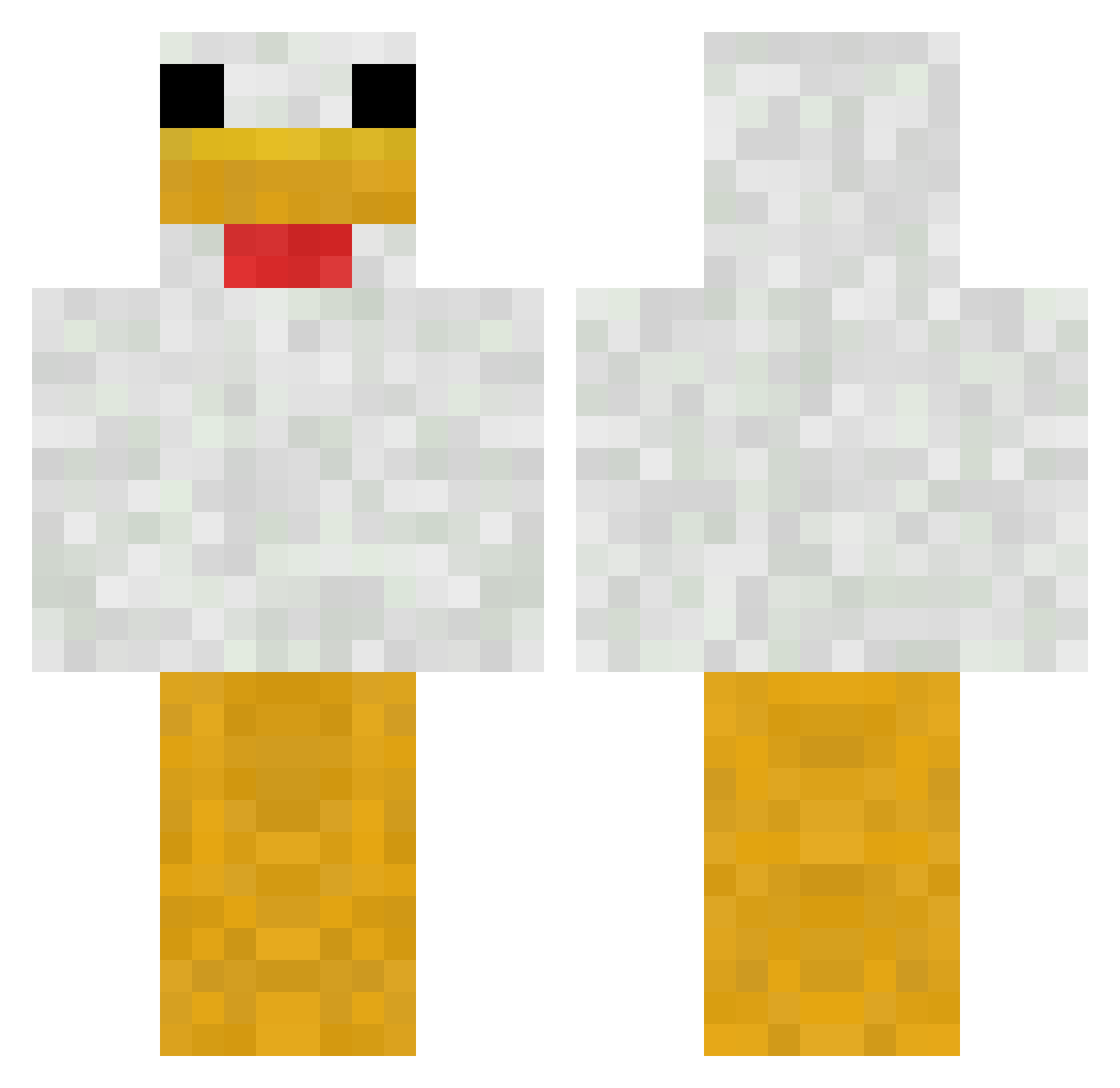 Ericsomething55 Minecraft skin, front and back view