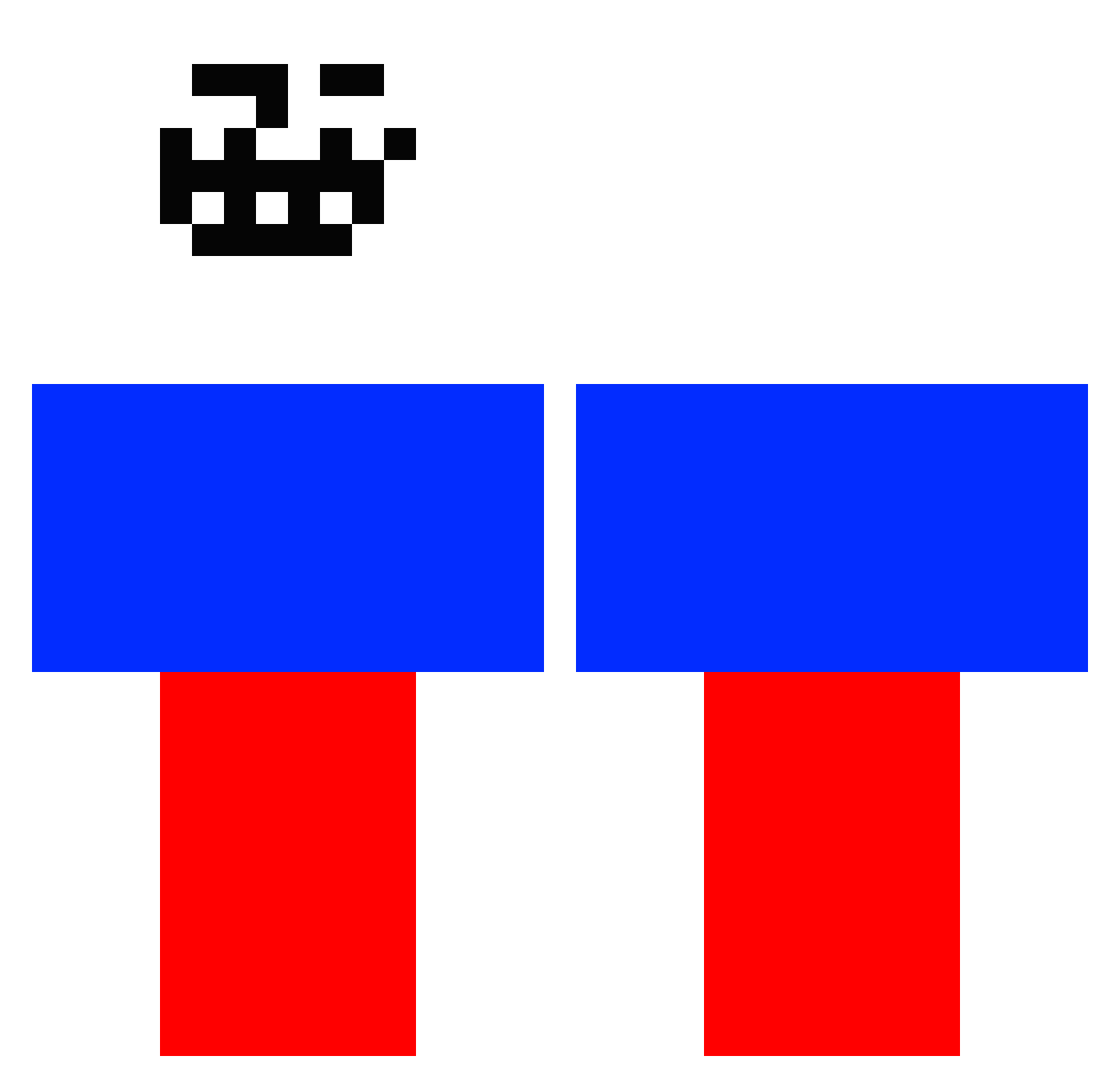 Spedzay Minecraft skin, front and back view